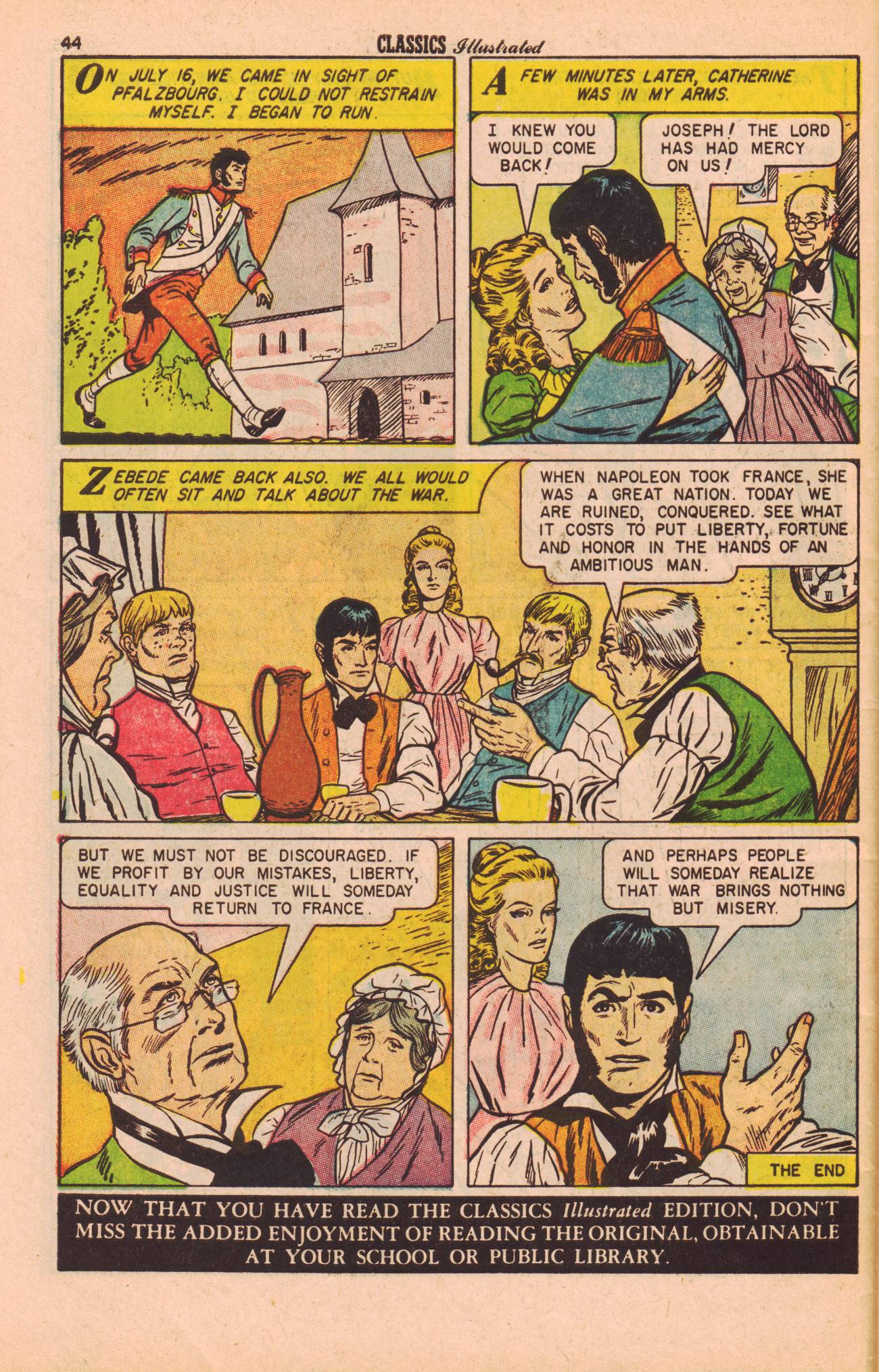 Read online Classics Illustrated comic -  Issue #135 - 46