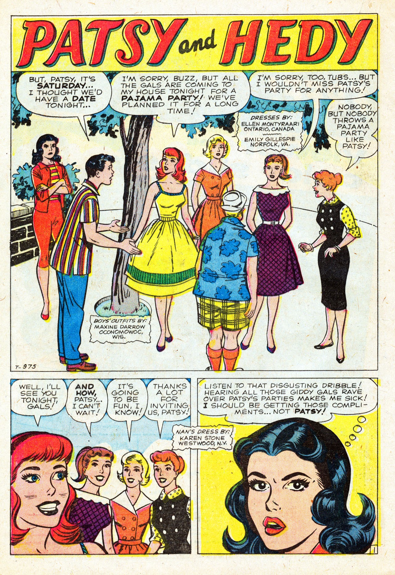 Read online Patsy and Hedy comic -  Issue #73 - 20