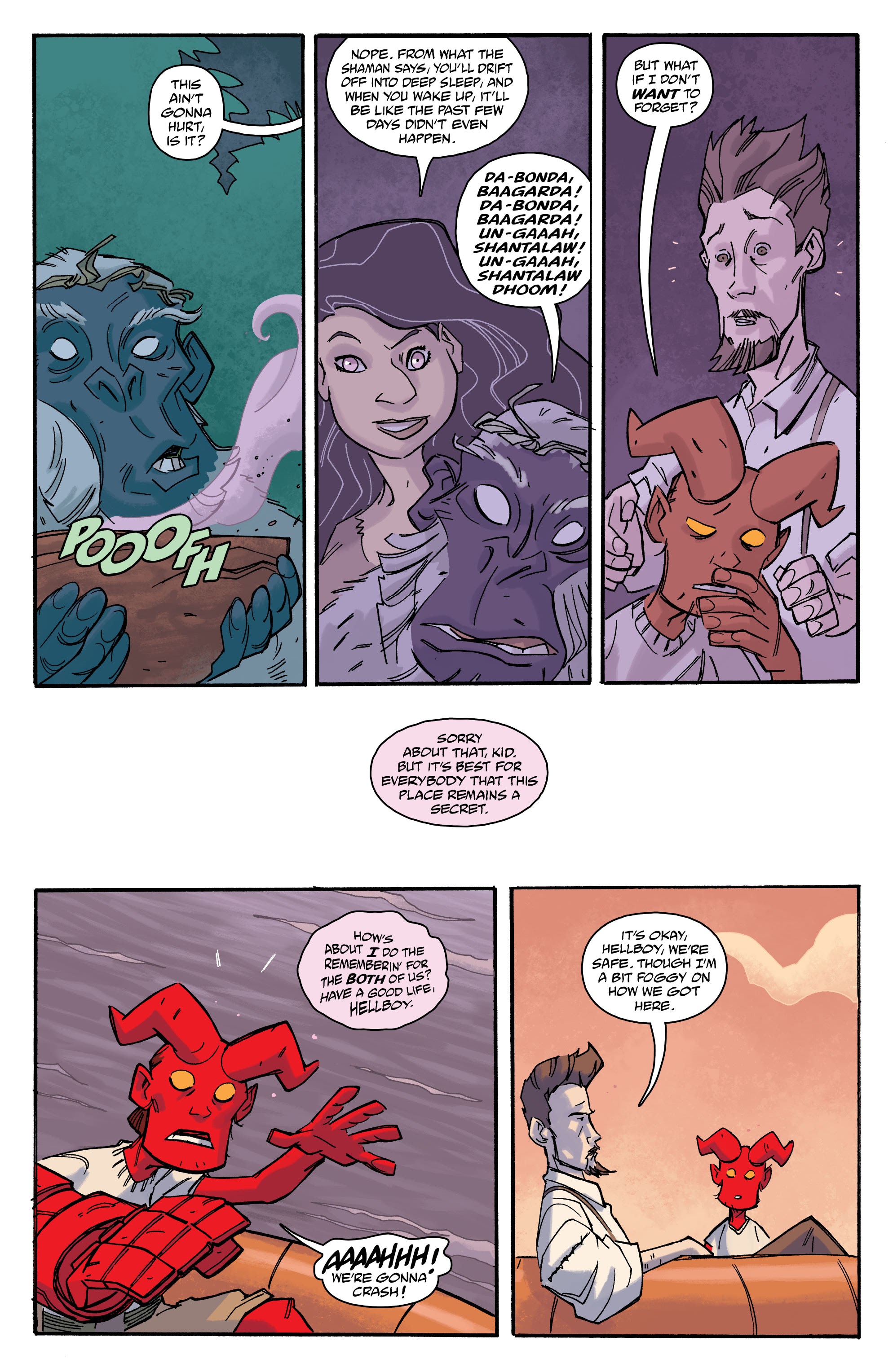 Read online Young Hellboy comic -  Issue #4 - 23