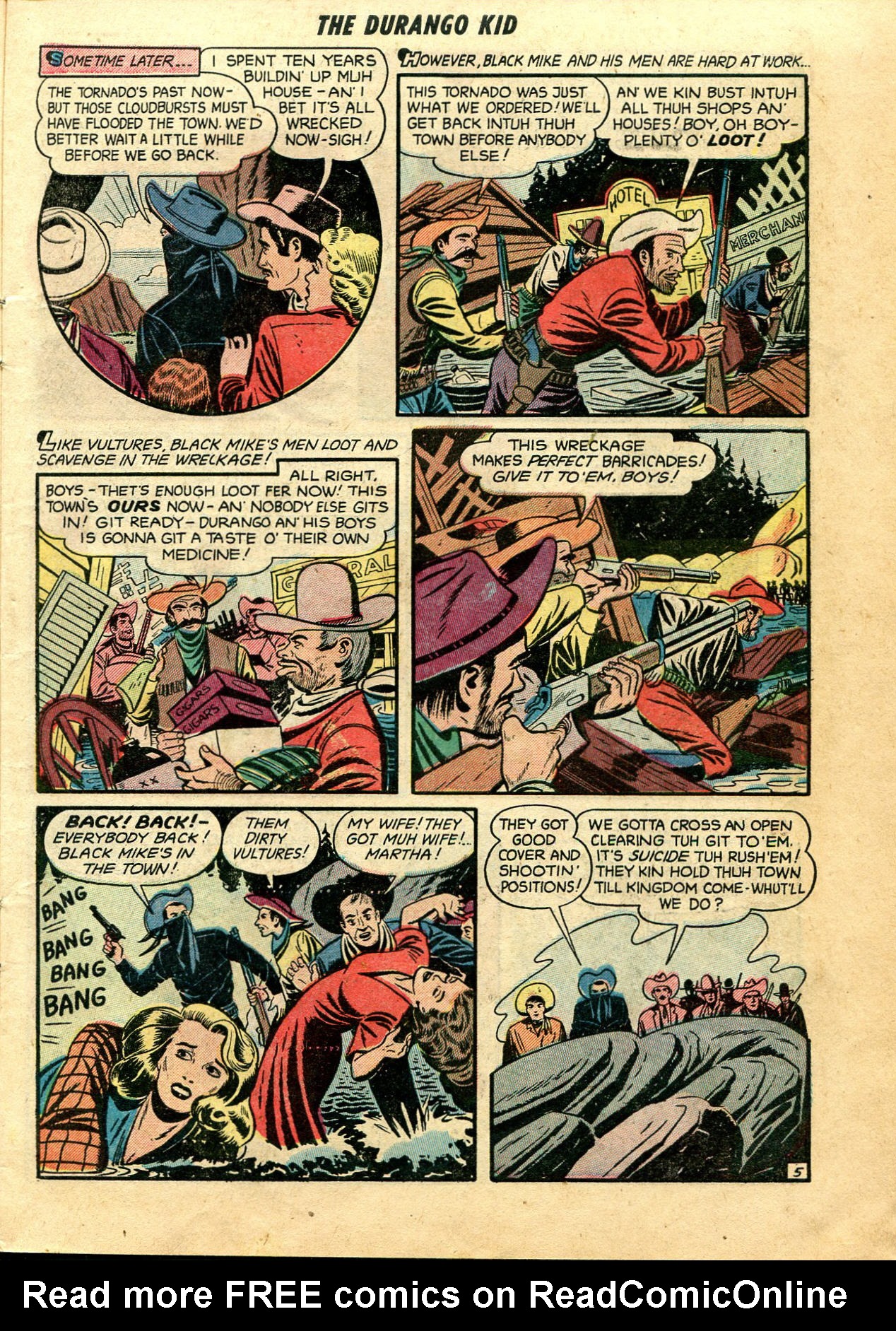Read online Charles Starrett as The Durango Kid comic -  Issue #22 - 7