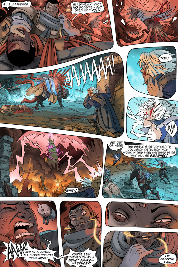 Read online Unsounded comic -  Issue #17 - 145