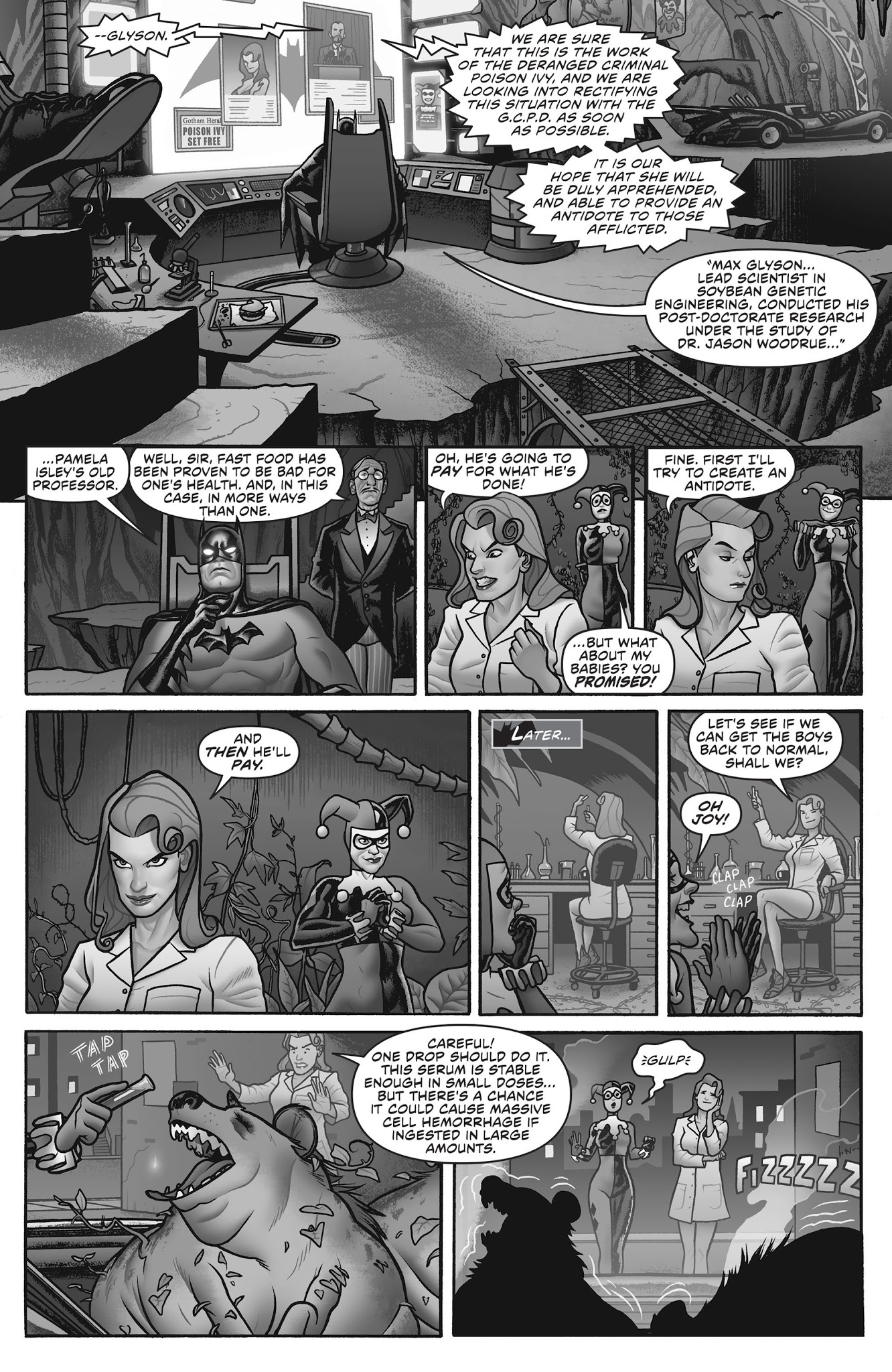 Read online Batman Black and White (2013) comic -  Issue #1 - 26