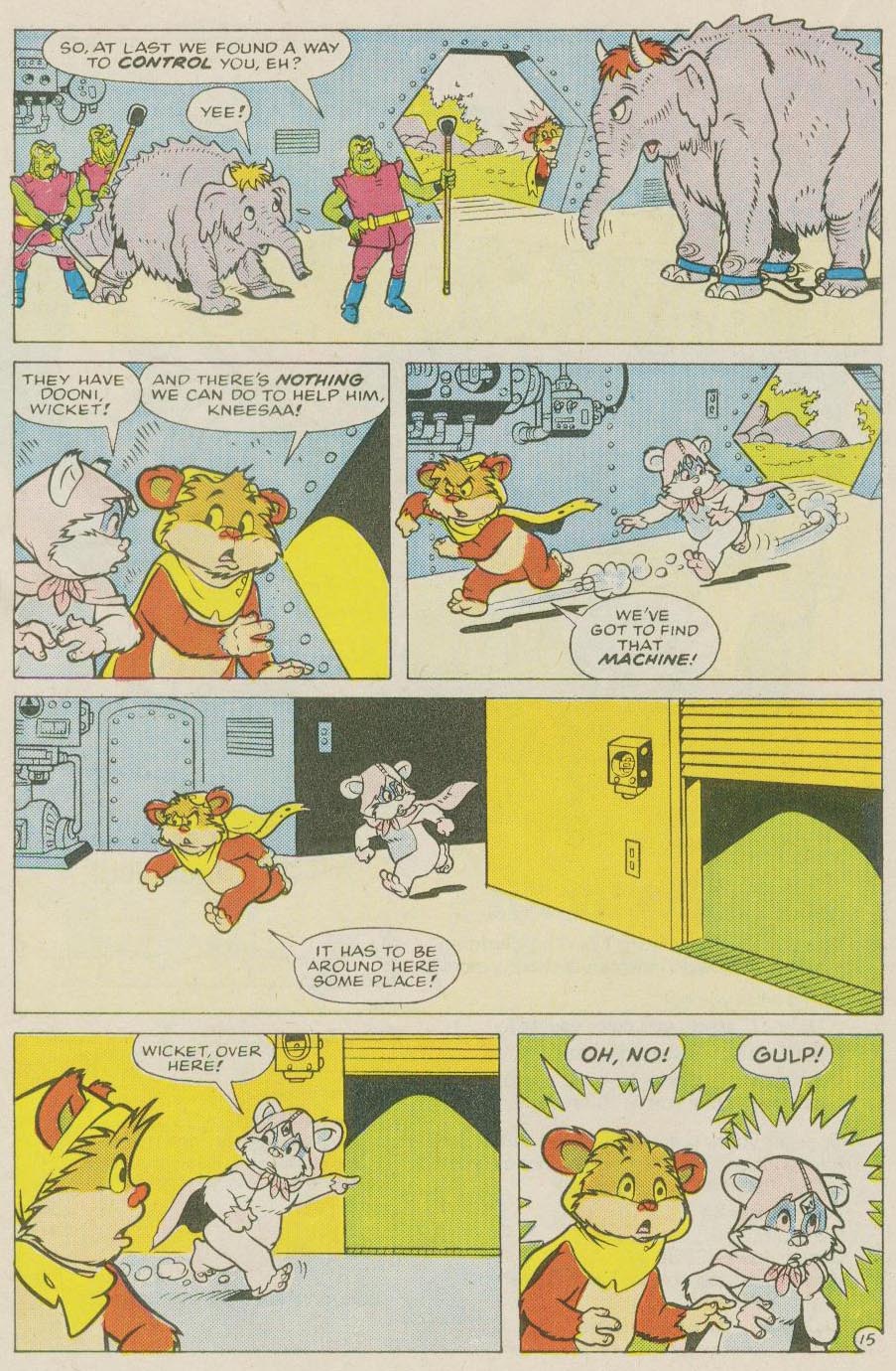 Read online Ewoks (1987) comic -  Issue #5 - 17