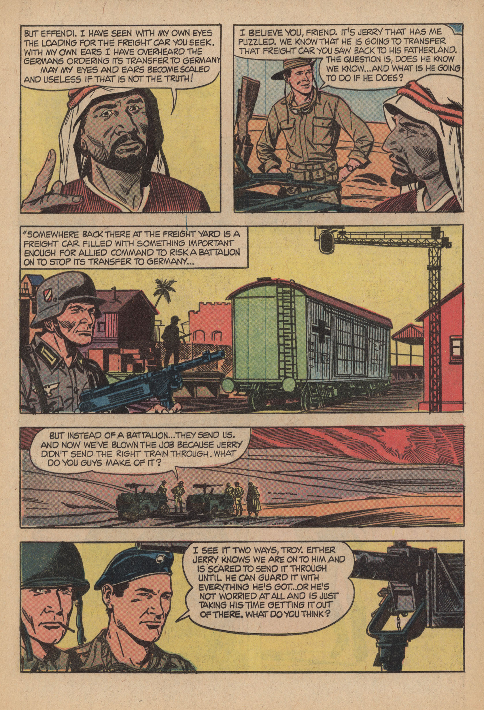 Read online The Rat Patrol comic -  Issue #4 - 5