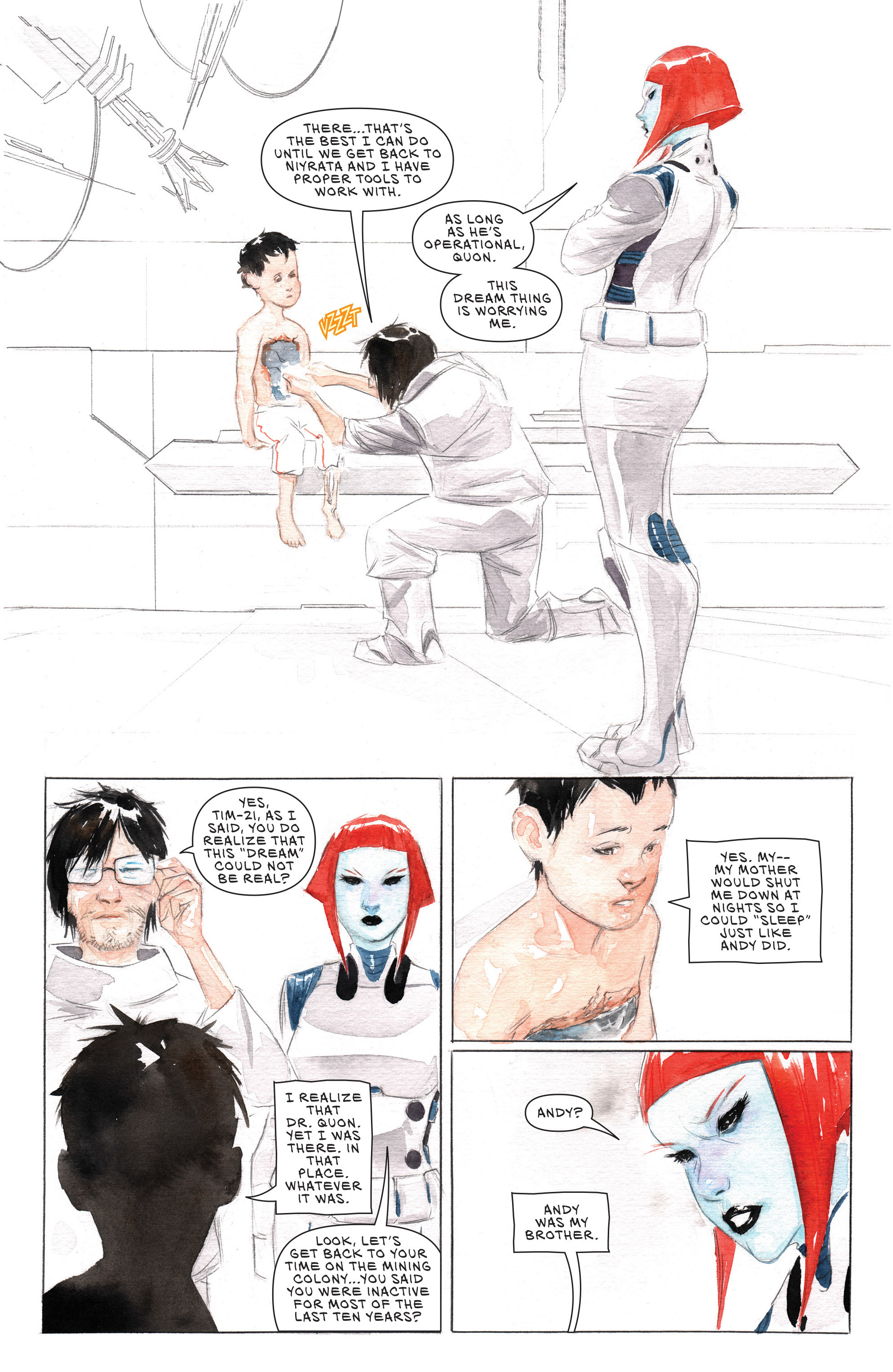 Read online Descender comic -  Issue #4 - 4