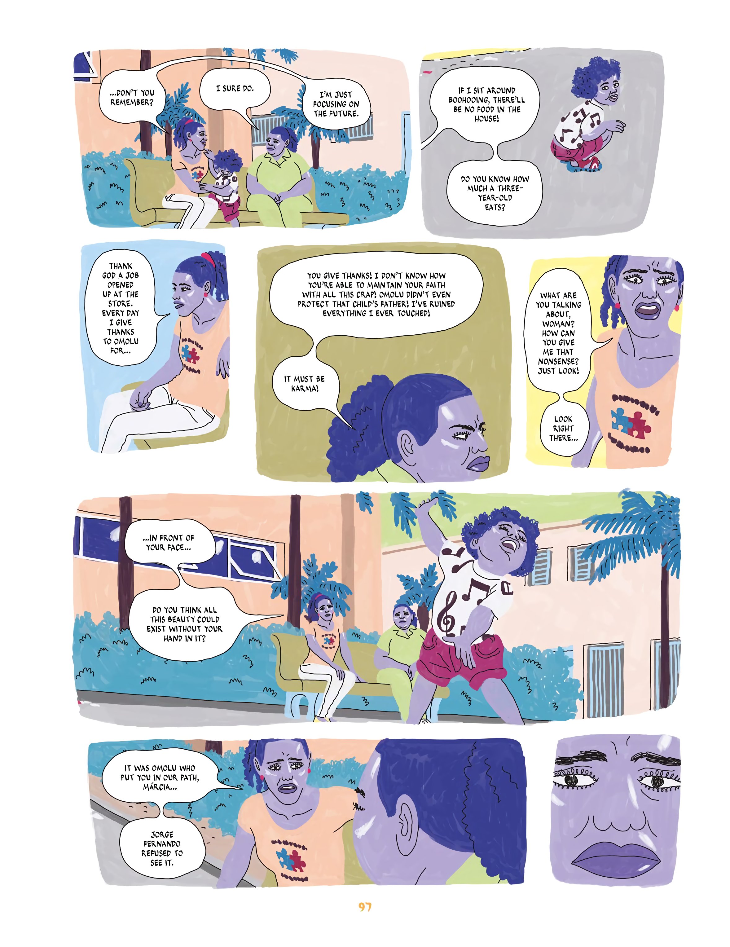 Read online Listen, Beautiful Márcia comic -  Issue # TPB - 98