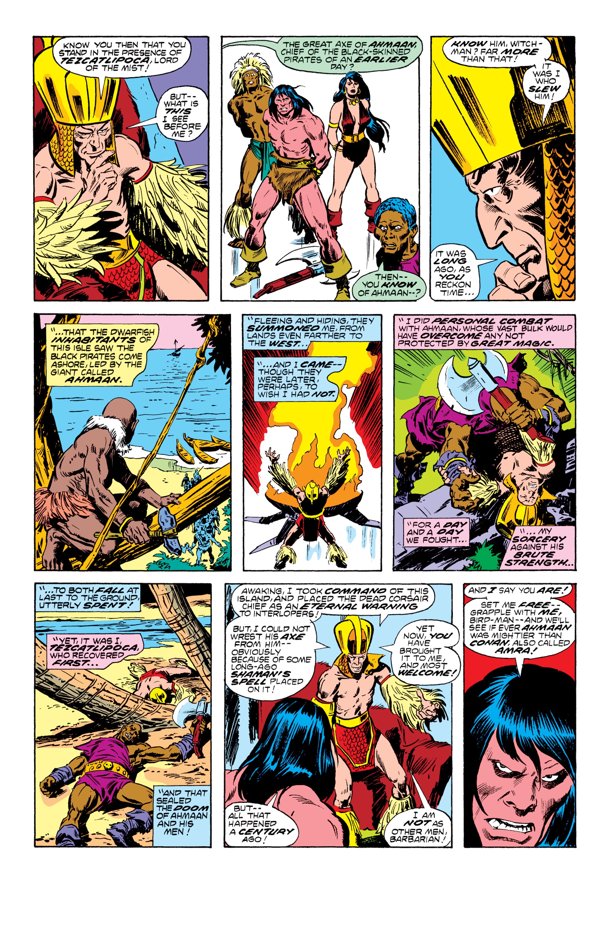 Read online Conan the Barbarian Epic Collection: The Original Marvel Years - Of Once and Future Kings comic -  Issue # TPB (Part 2) - 10