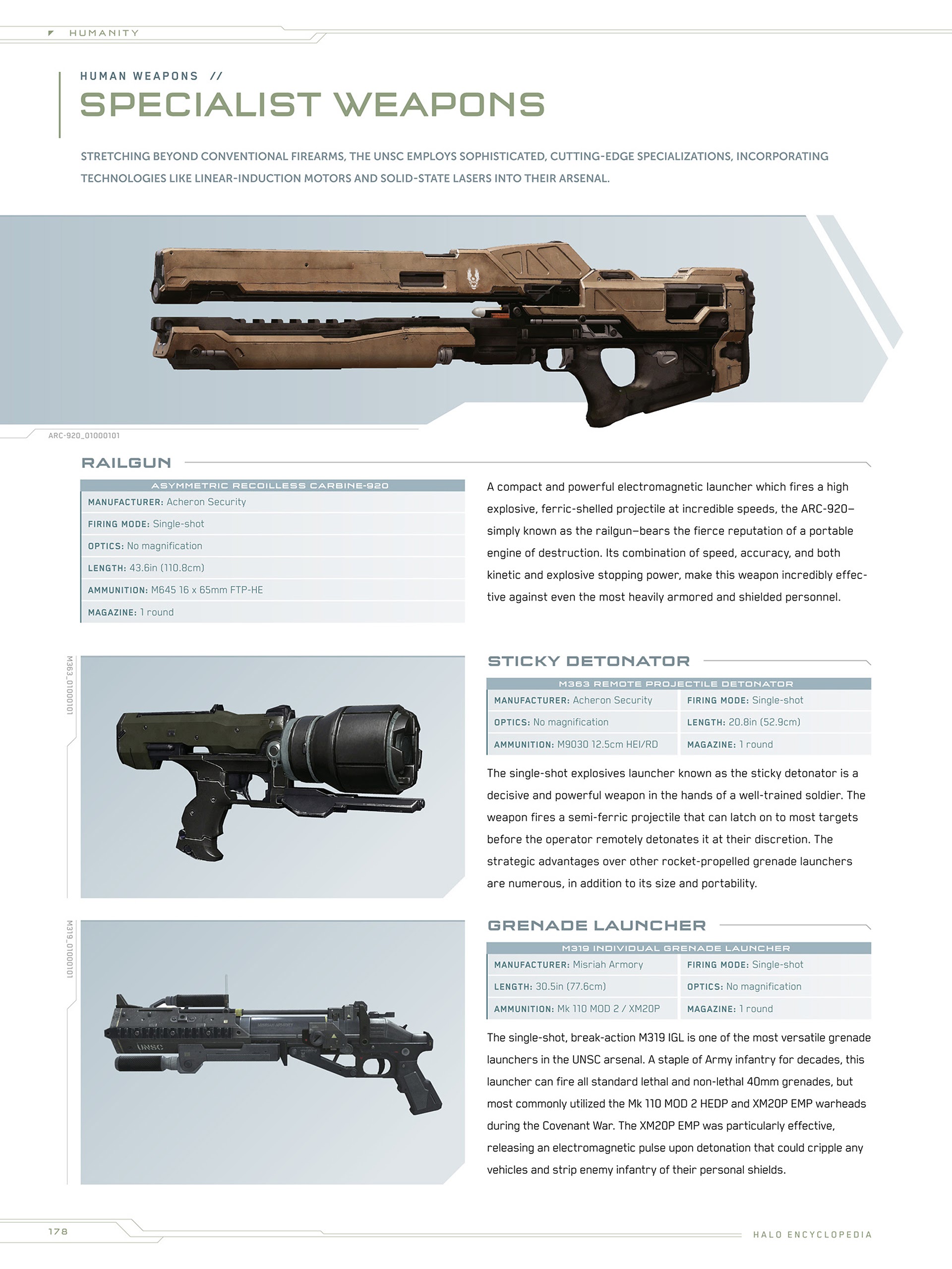 Read online Halo Encyclopedia comic -  Issue # TPB (Part 2) - 75