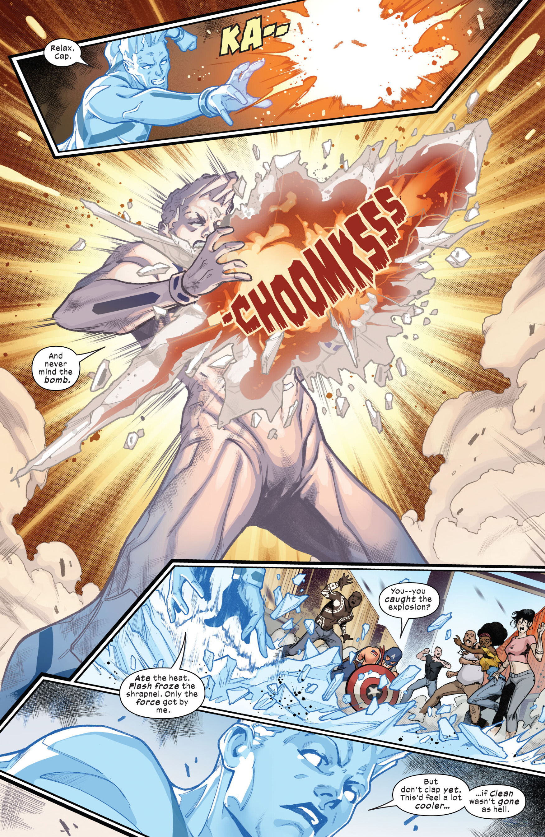 Read online Astonishing Iceman comic -  Issue #3 - 18