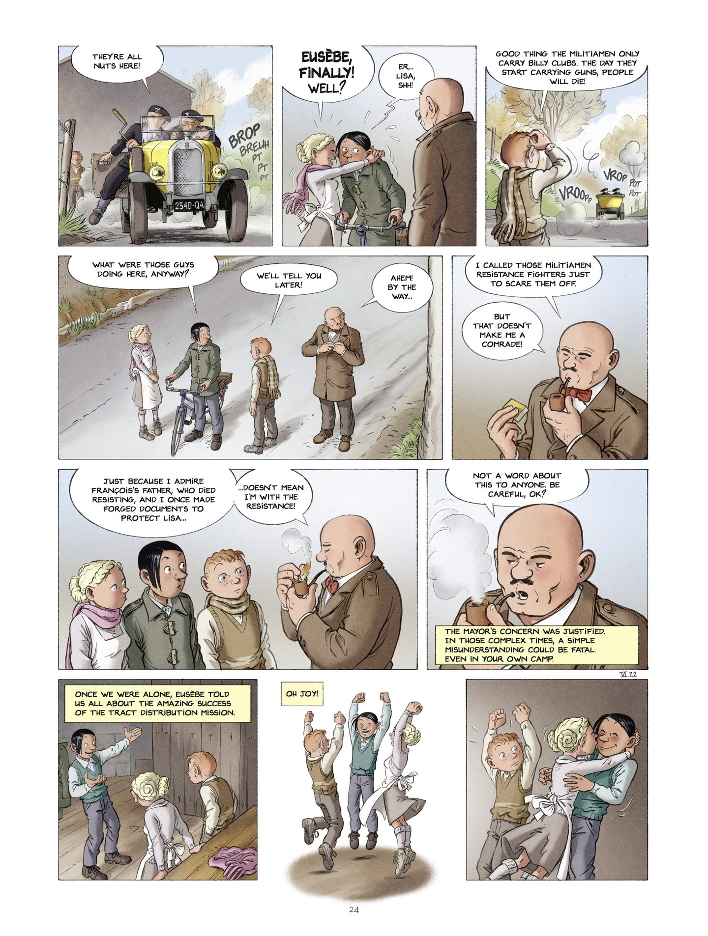 Read online Children of the Resistance comic -  Issue #6 - 24