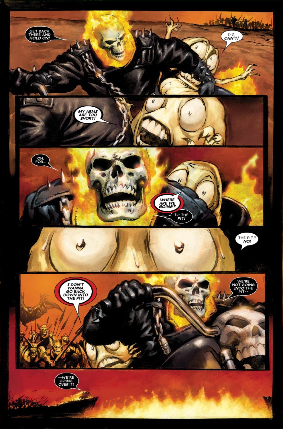 Read online Ghost Rider: Cycle of Vengeance comic -  Issue # TPB - 86
