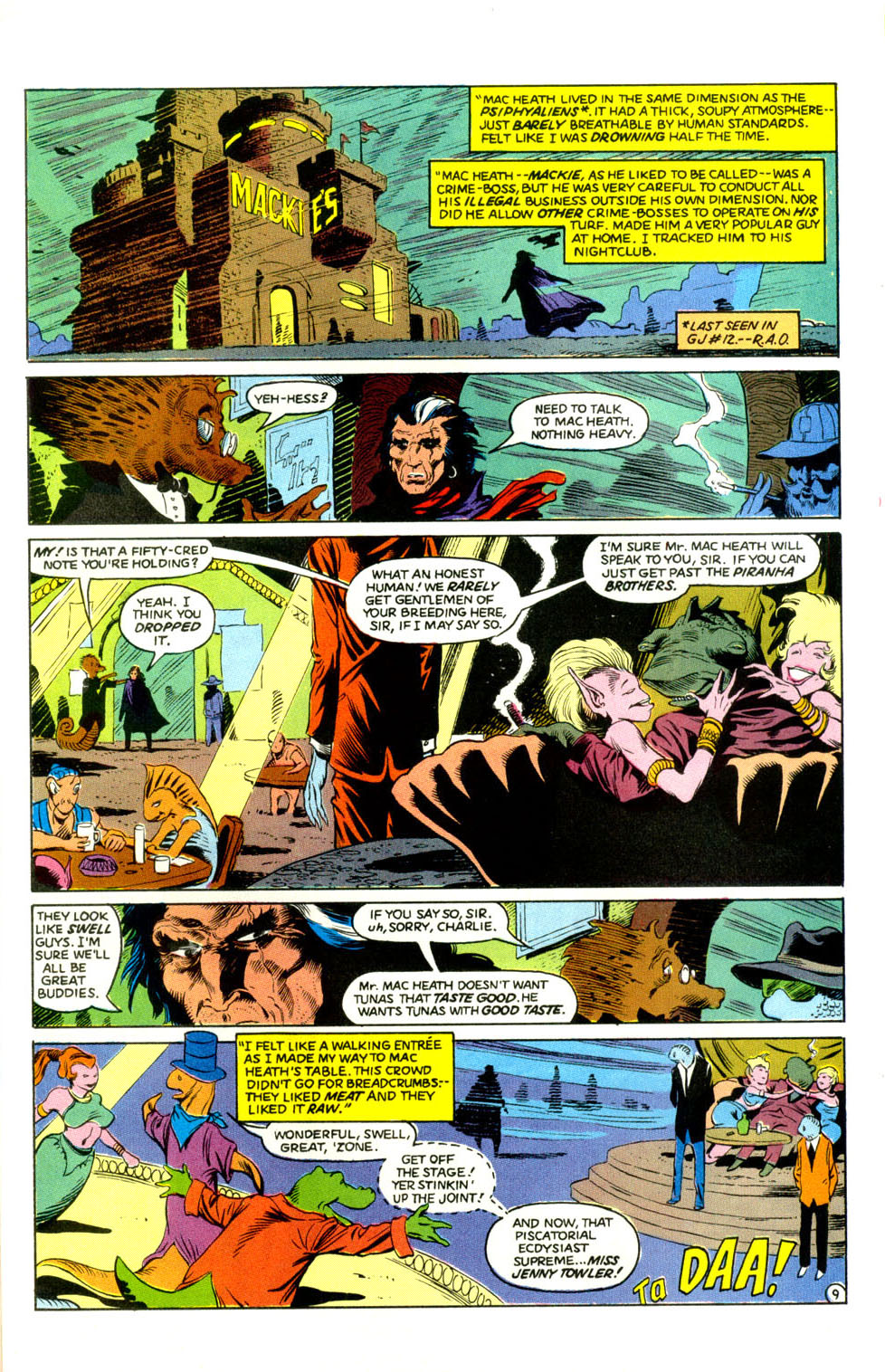 Read online Grimjack comic -  Issue #29 - 12