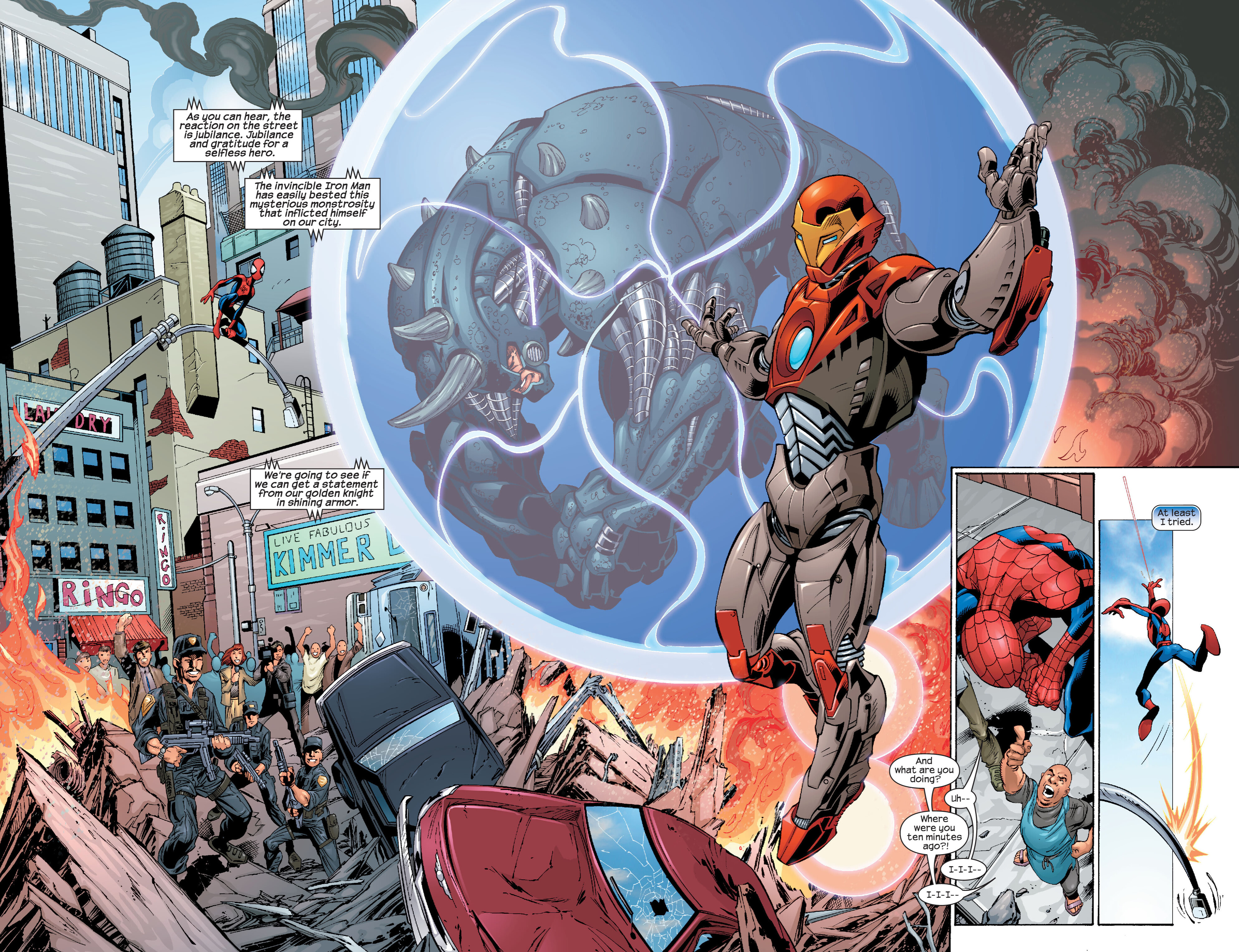 Read online Ultimate Spider-Man Omnibus comic -  Issue # TPB 1 (Part 7) - 23