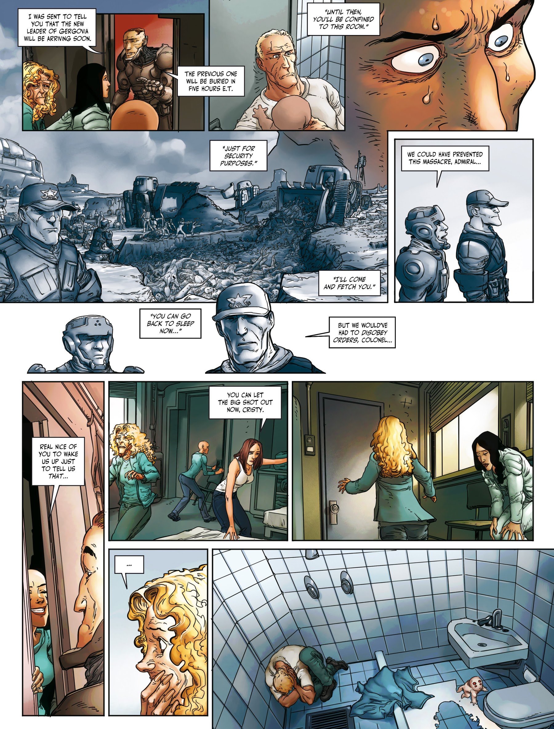 Read online Off-World Blues comic -  Issue #3 - 10