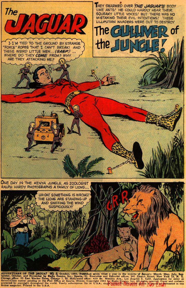 Read online Adventures of the Jaguar comic -  Issue #2 - 3
