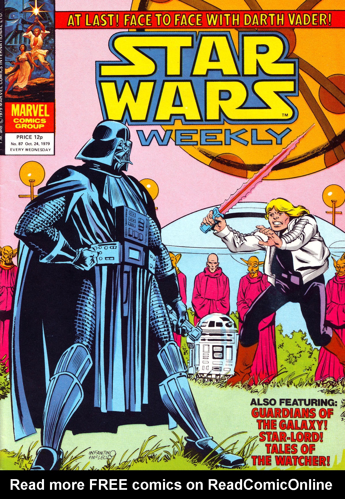Read online Star Wars Weekly comic -  Issue #87 - 1