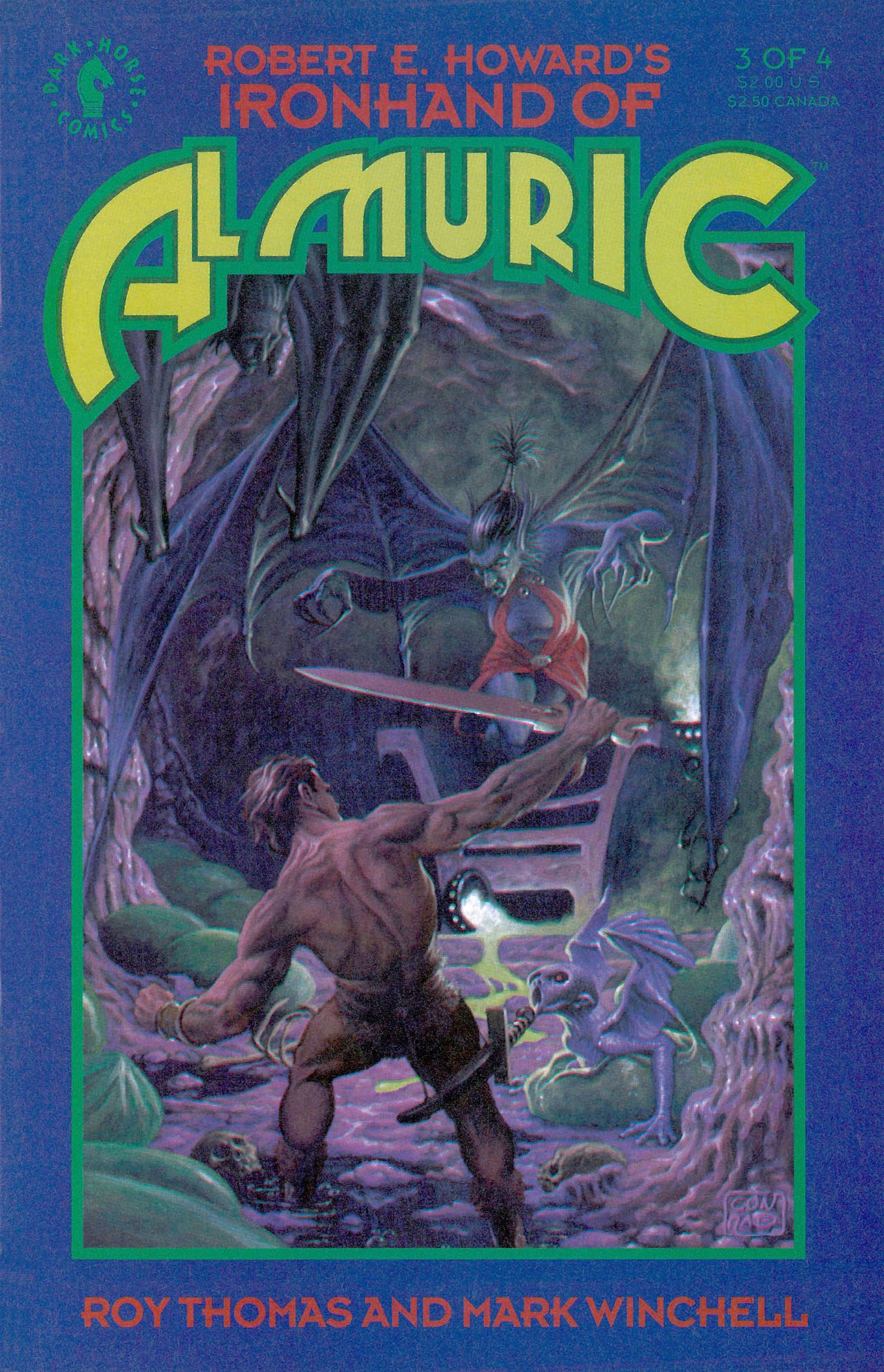 Read online Ironhand of Almuric comic -  Issue #3 - 1
