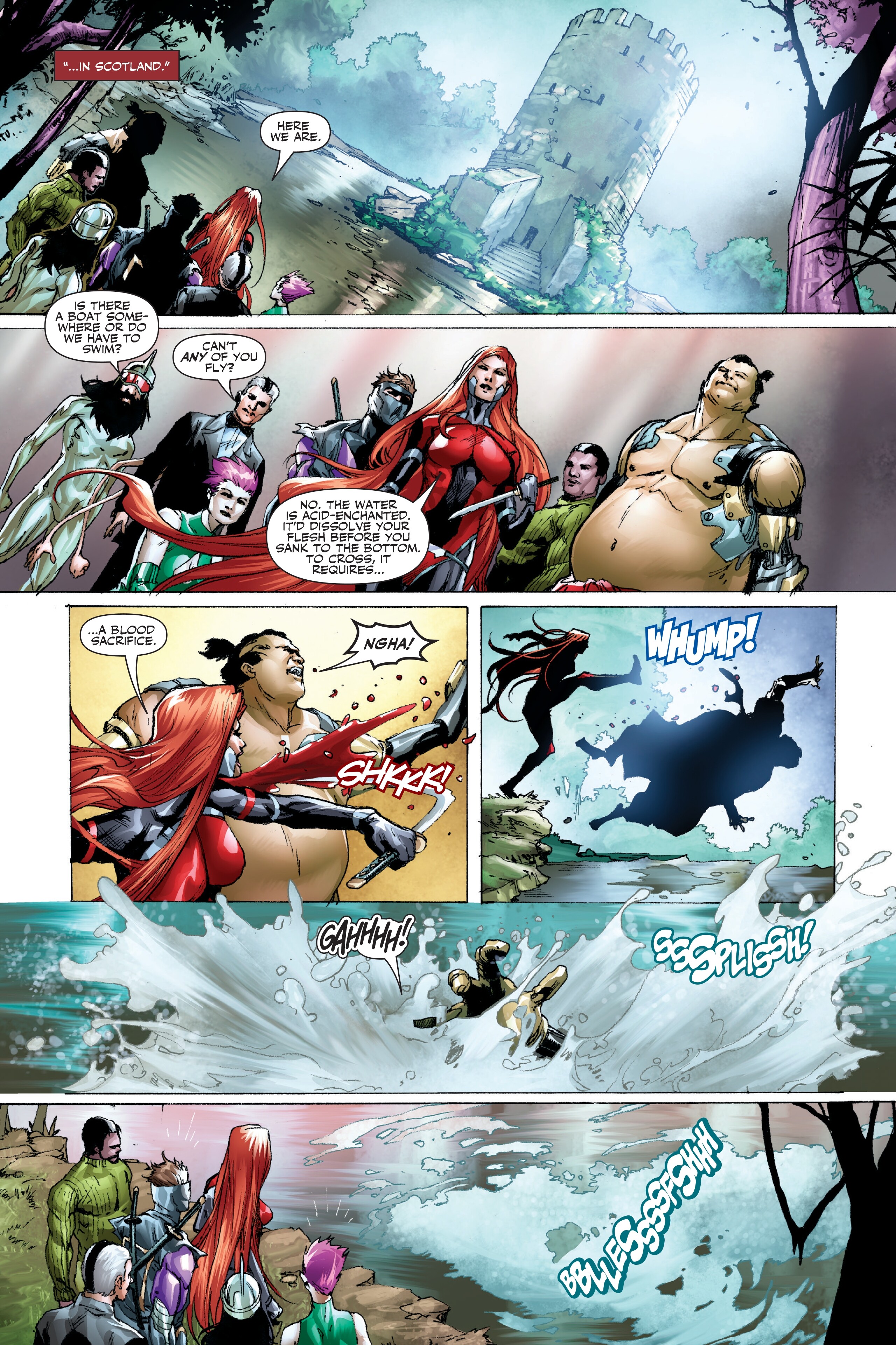 Read online Ninjak (2015) comic -  Issue # _Deluxe Edition 2 (Part 4) - 14