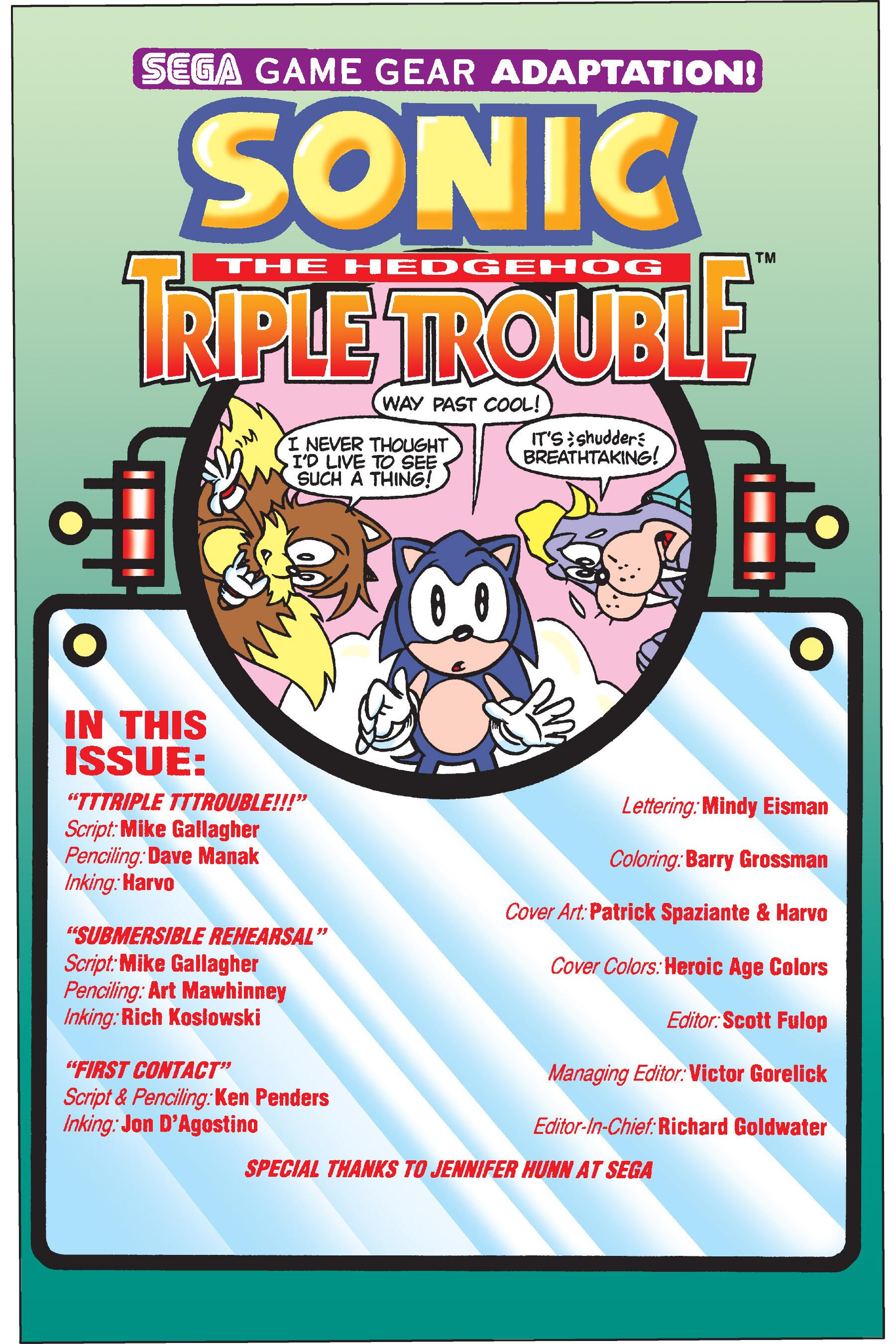 Read online Sonic The Hedgehog Triple Trouble Special comic -  Issue # Full - 2