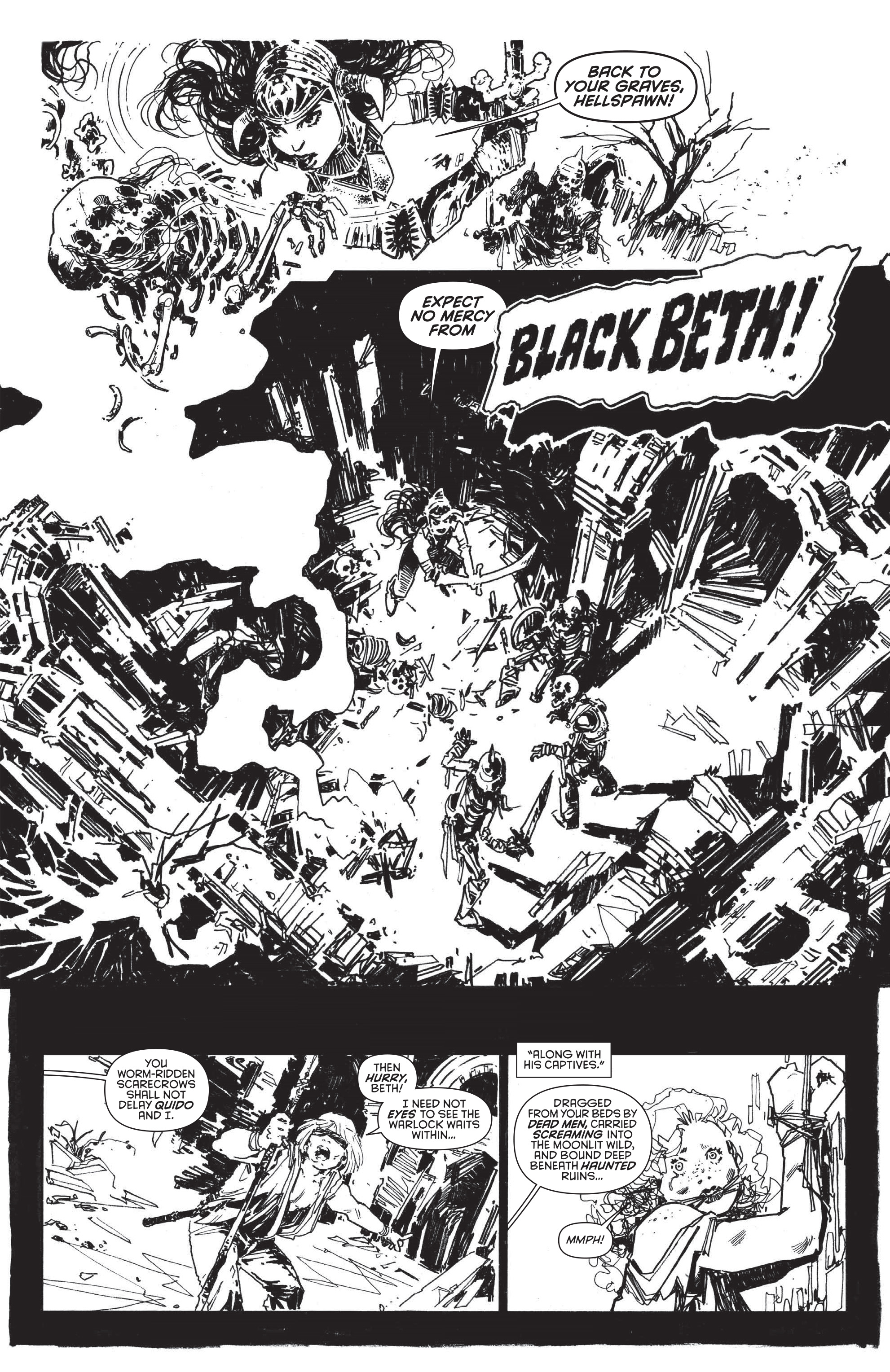 Read online Black Beth: Vengeance be thy name comic -  Issue # TPB - 30