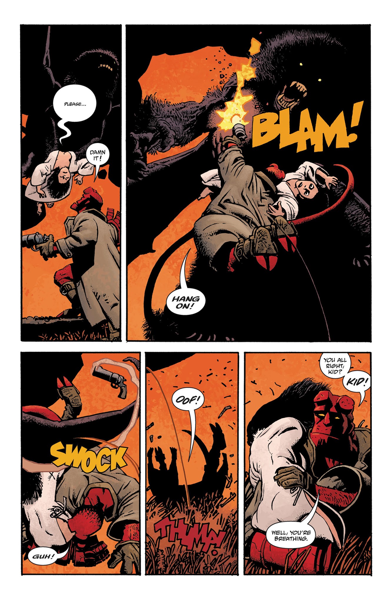 Read online Hellboy: The Bride Of Hell  and Others comic -  Issue # TPB - 124