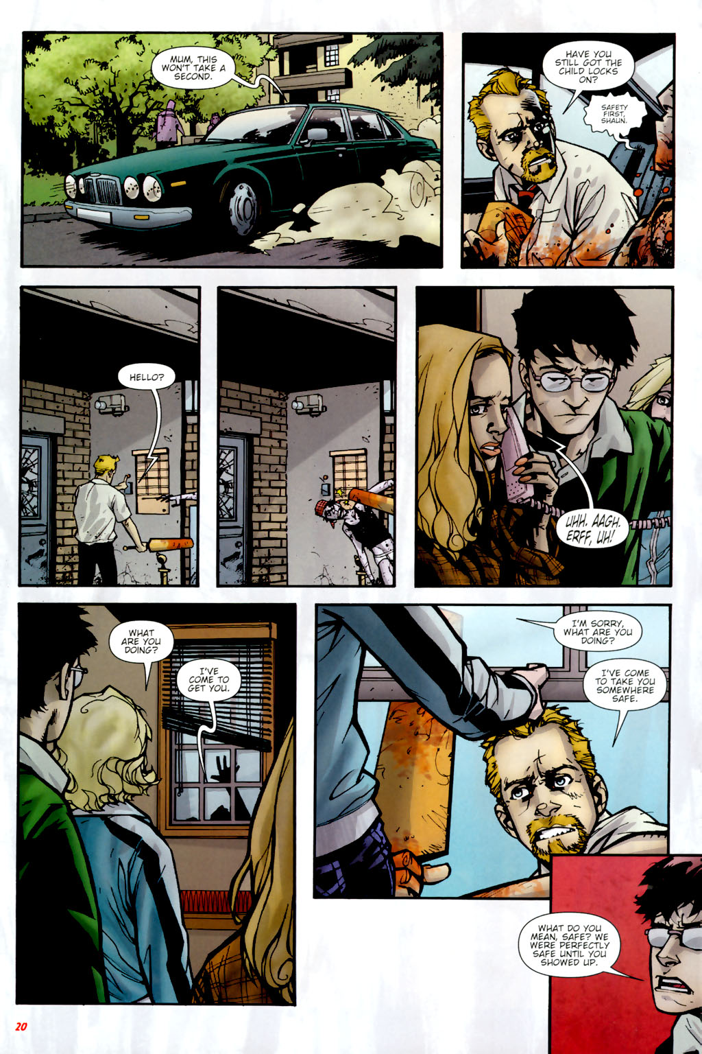 Read online Shaun of the Dead (2005) comic -  Issue #2 - 22