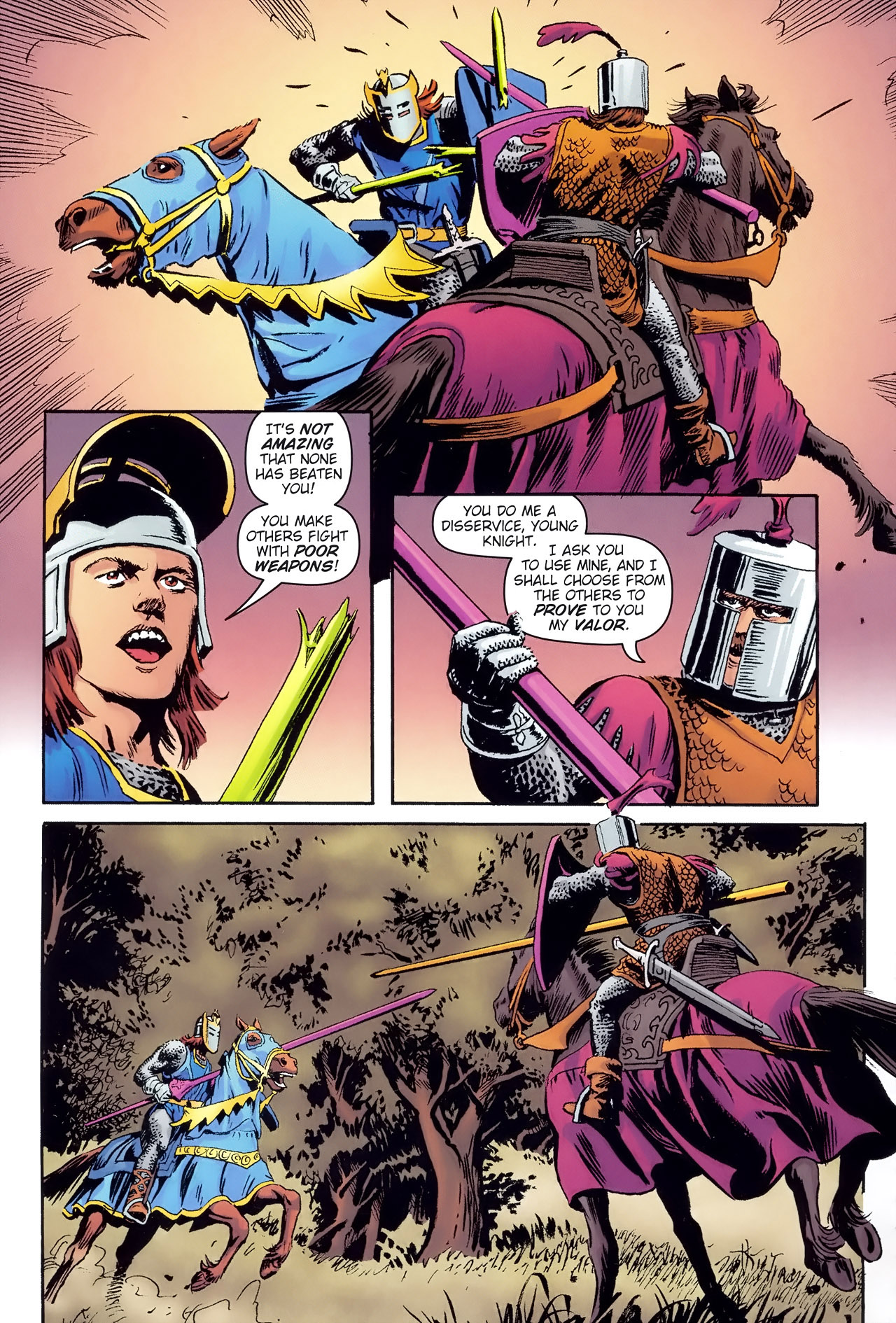 Read online King Arthur - Excalibur Unsheated comic -  Issue # Full - 38