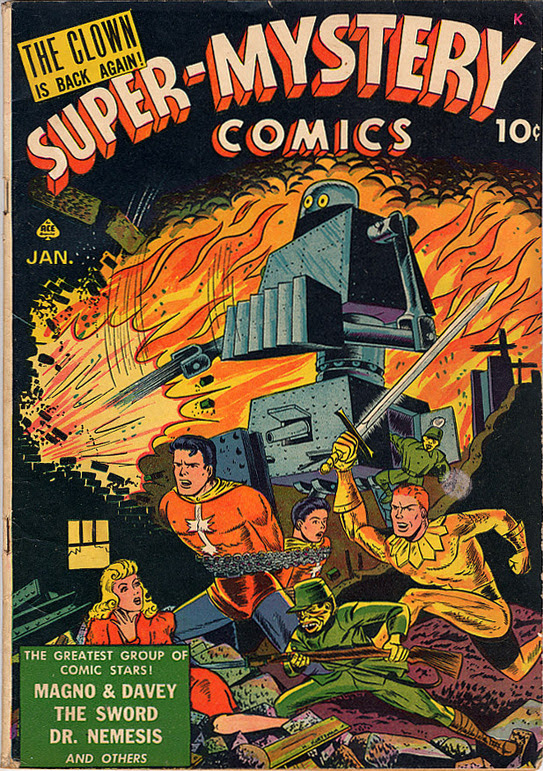 Read online Super-Mystery Comics comic -  Issue #15 - 1