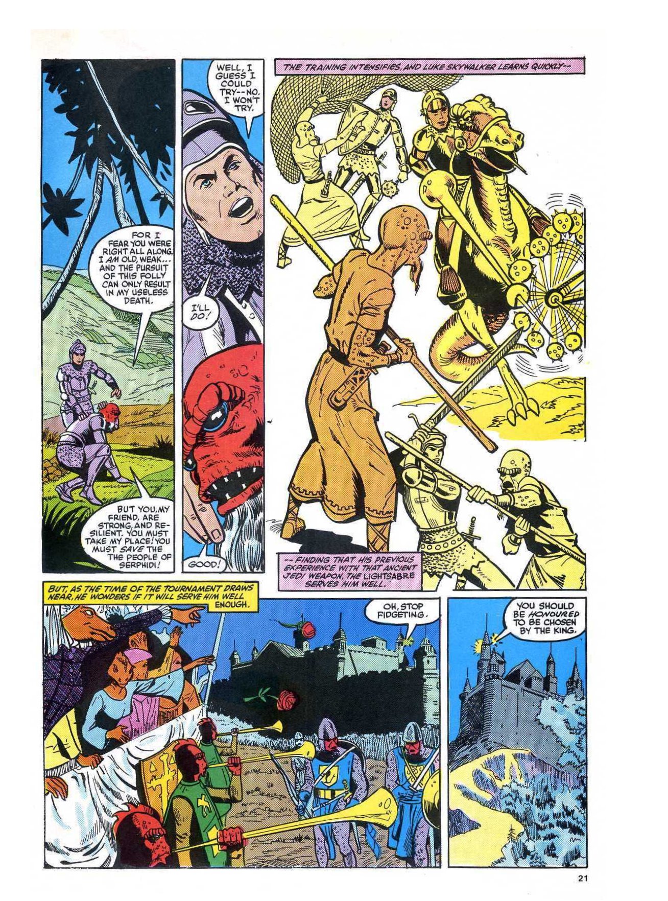 Read online Return of the Jedi comic -  Issue #126 - 21