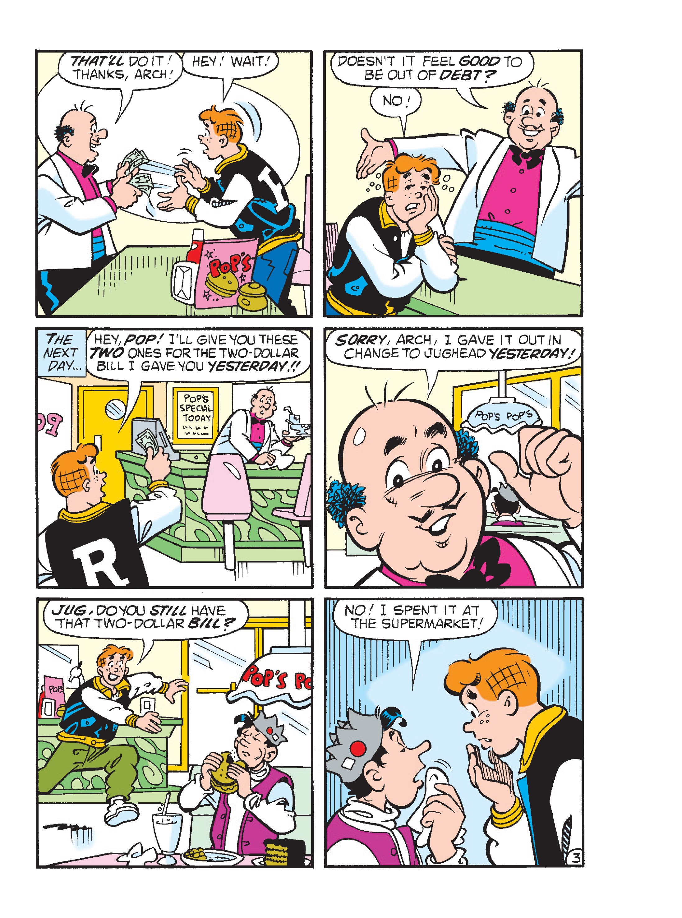Read online Archie's Double Digest Magazine comic -  Issue #274 - 219