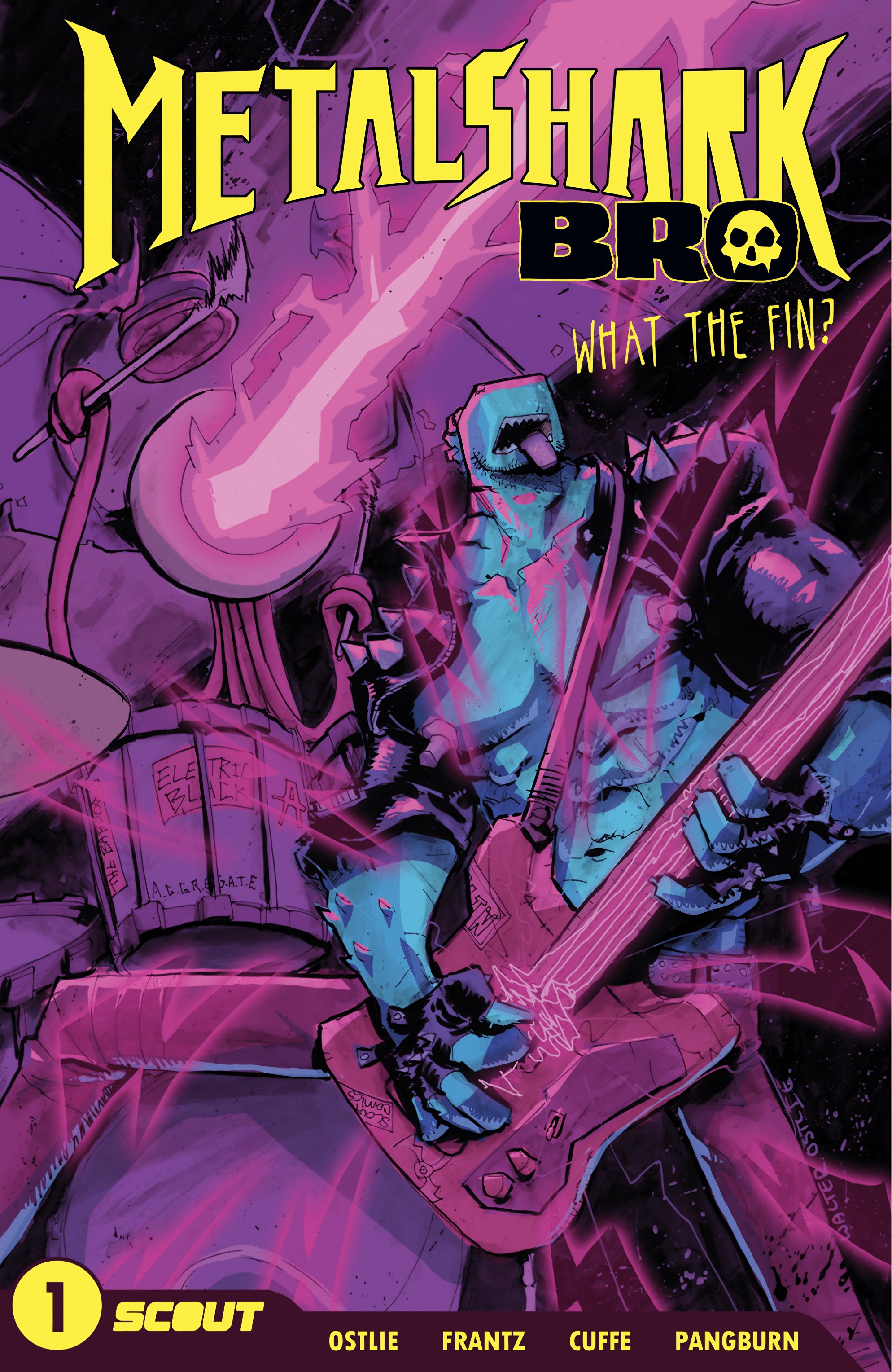 Read online Metalshark Bro: What the Fin? comic -  Issue # TPB - 1