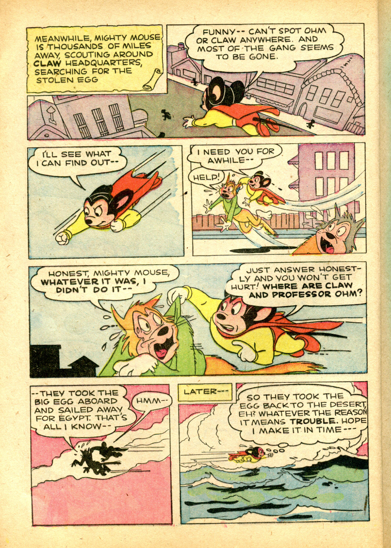 Read online Paul Terry's Mighty Mouse Comics comic -  Issue #39 - 12
