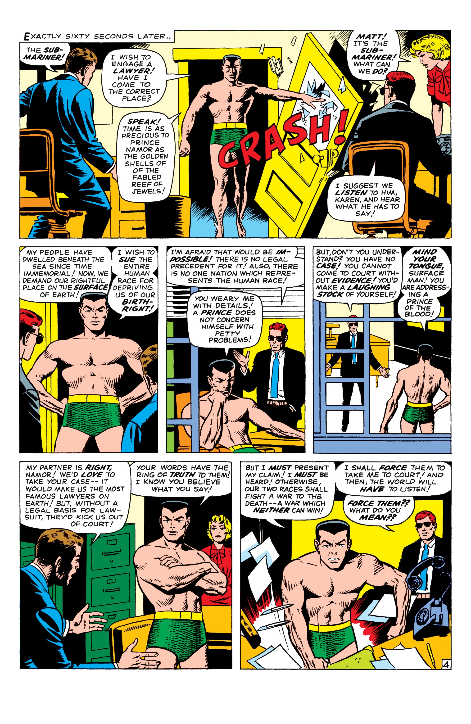 Read online Namor, The Sub-Mariner Epic Collection: Enter The Sub-Mariner comic -  Issue # TPB (Part 3) - 92