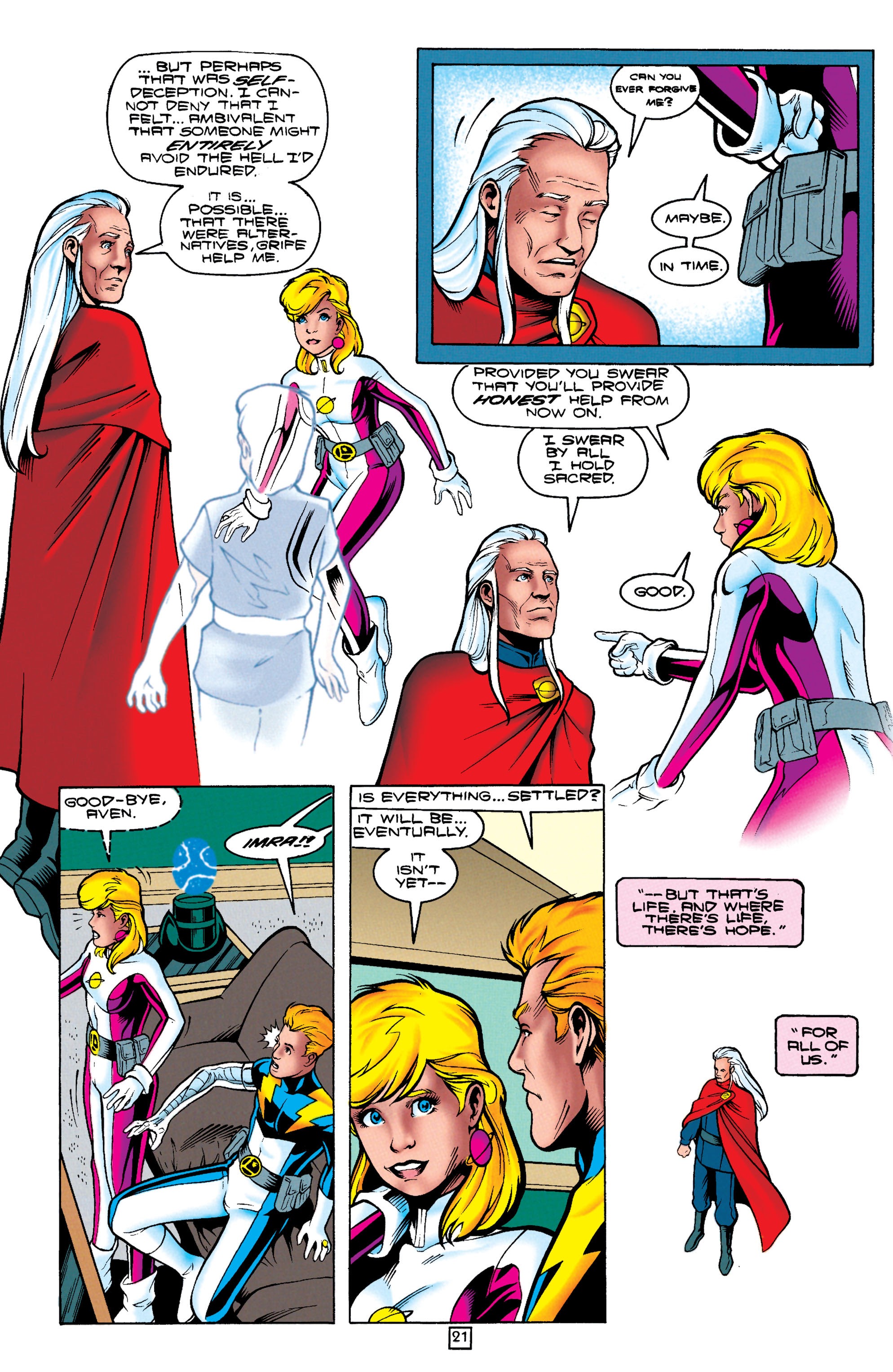 Read online Legionnaires comic -  Issue #57 - 22