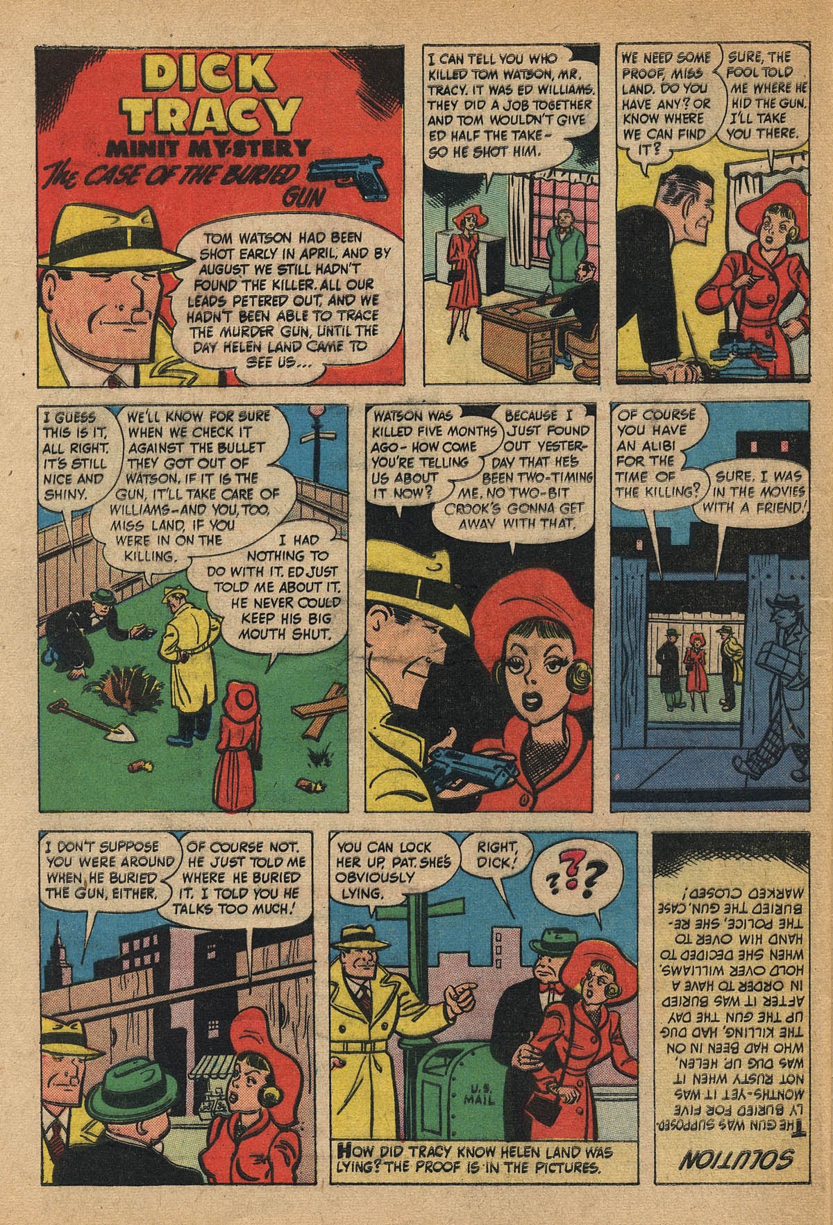 Read online Dick Tracy comic -  Issue #38 - 34