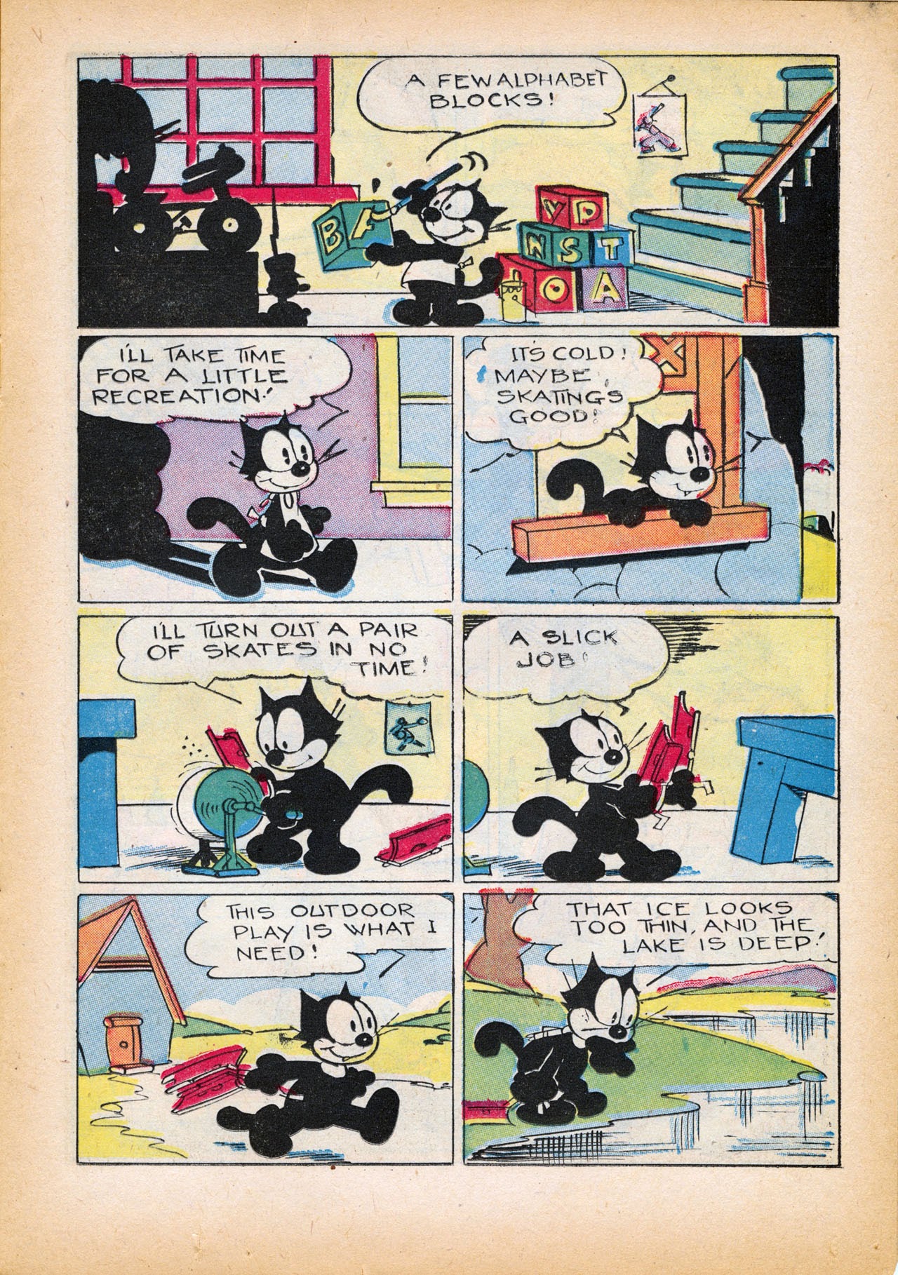 Read online Felix the Cat (1948) comic -  Issue #12 - 23