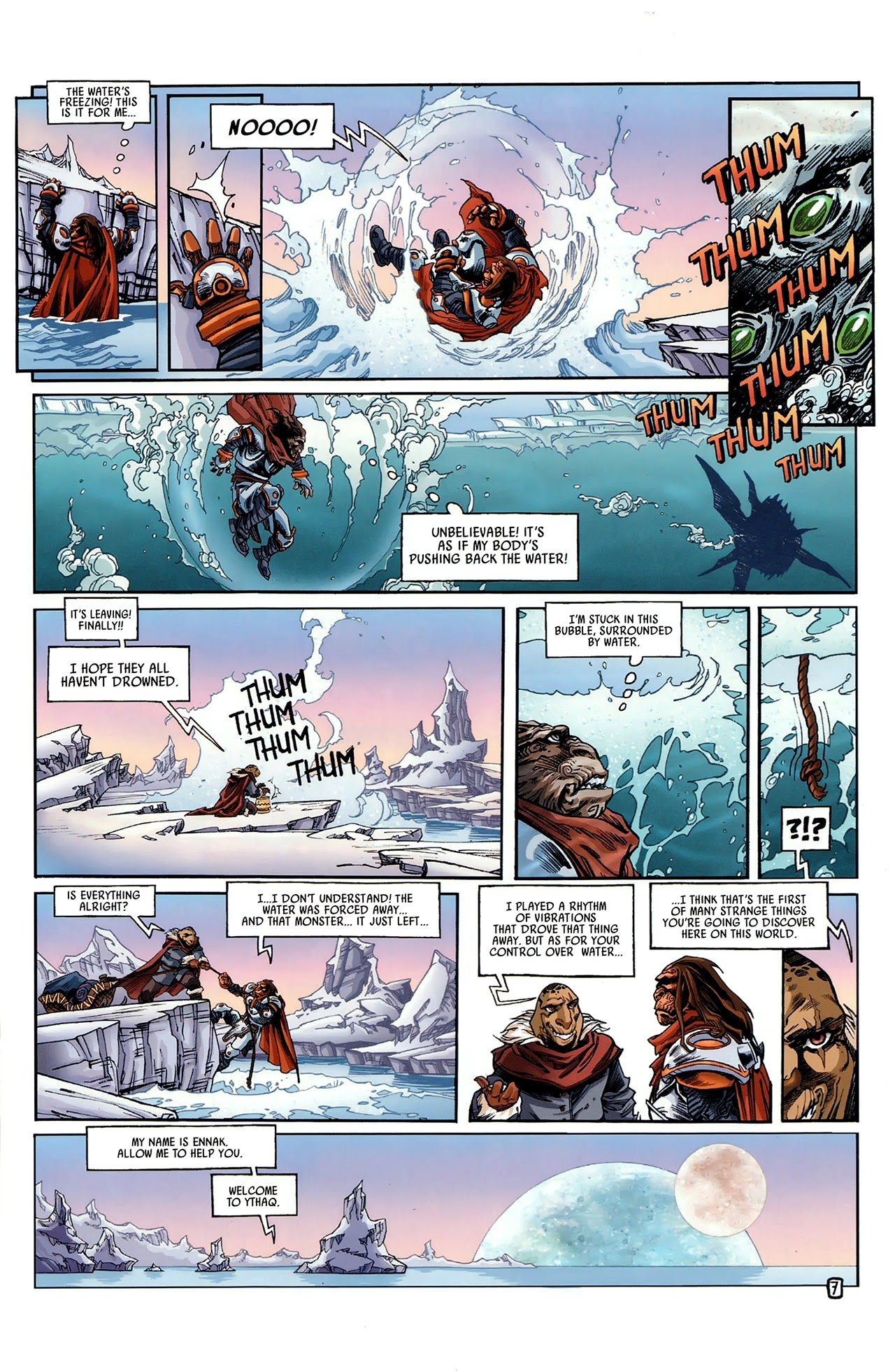 Read online Ythaq: The Forsaken World comic -  Issue #3 - 11
