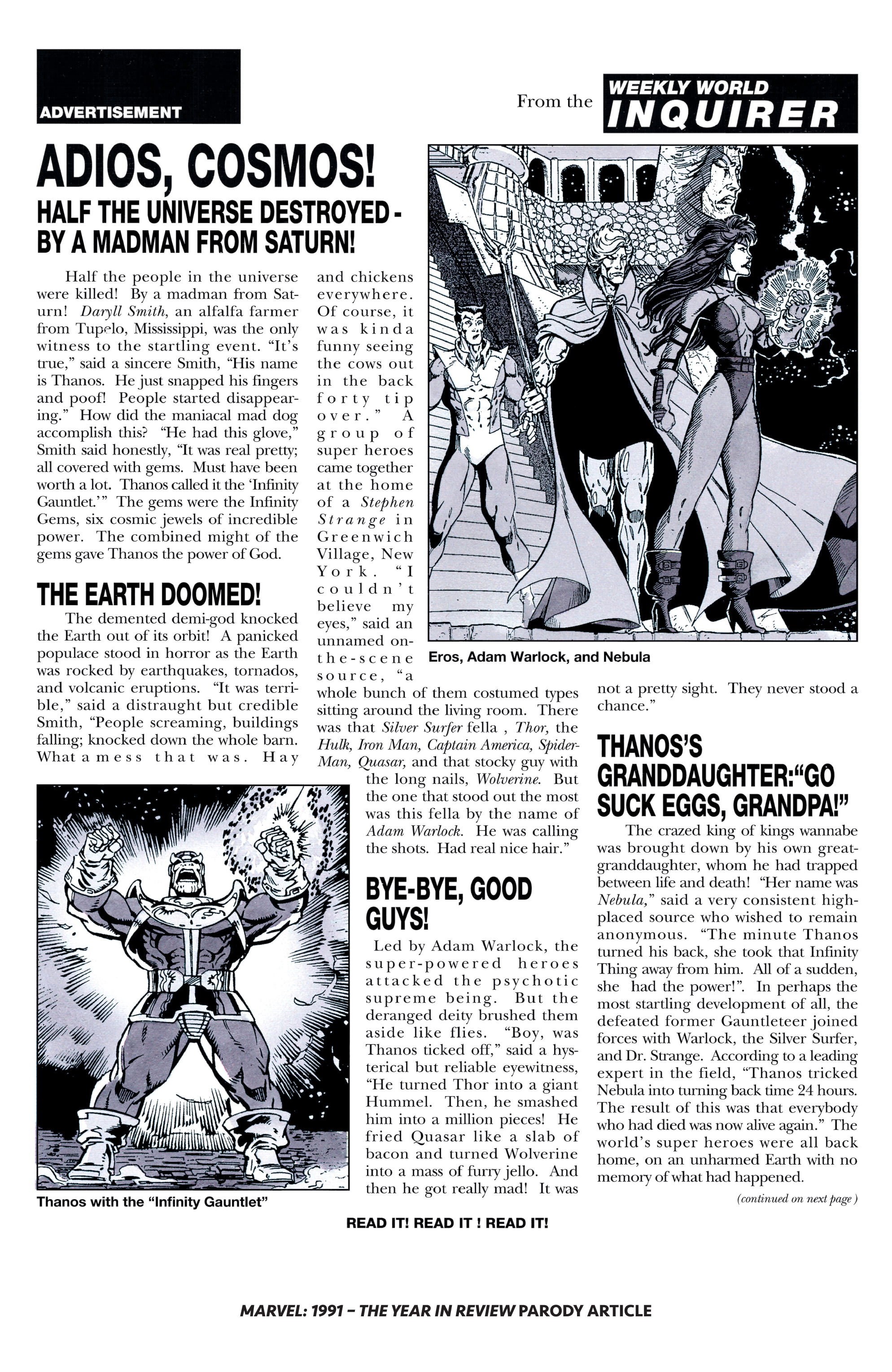 Read online Infinity Gauntlet Omnibus comic -  Issue # TPB (Part 12) - 94