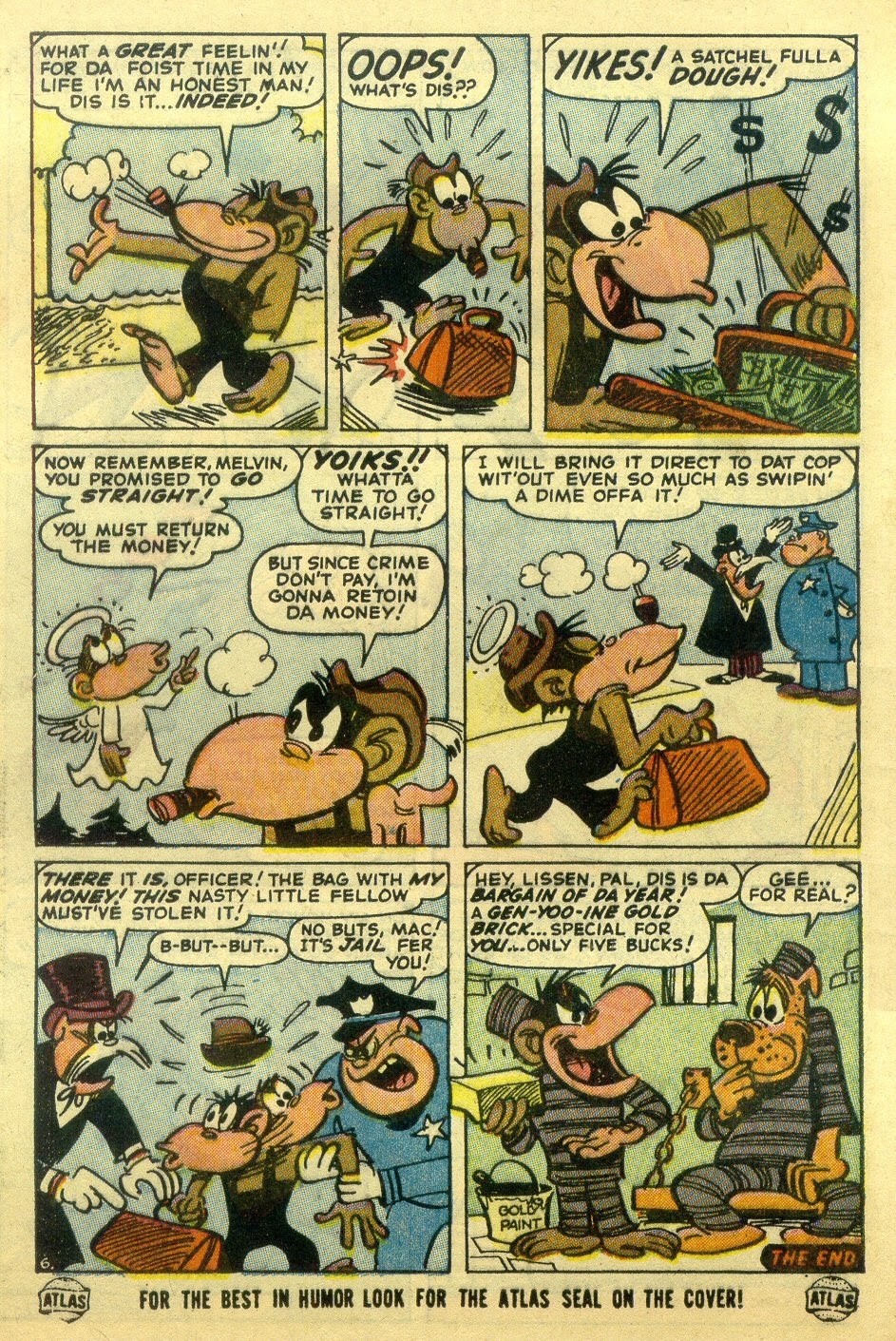 Read online The Monkey And The Bear comic -  Issue #3 - 8