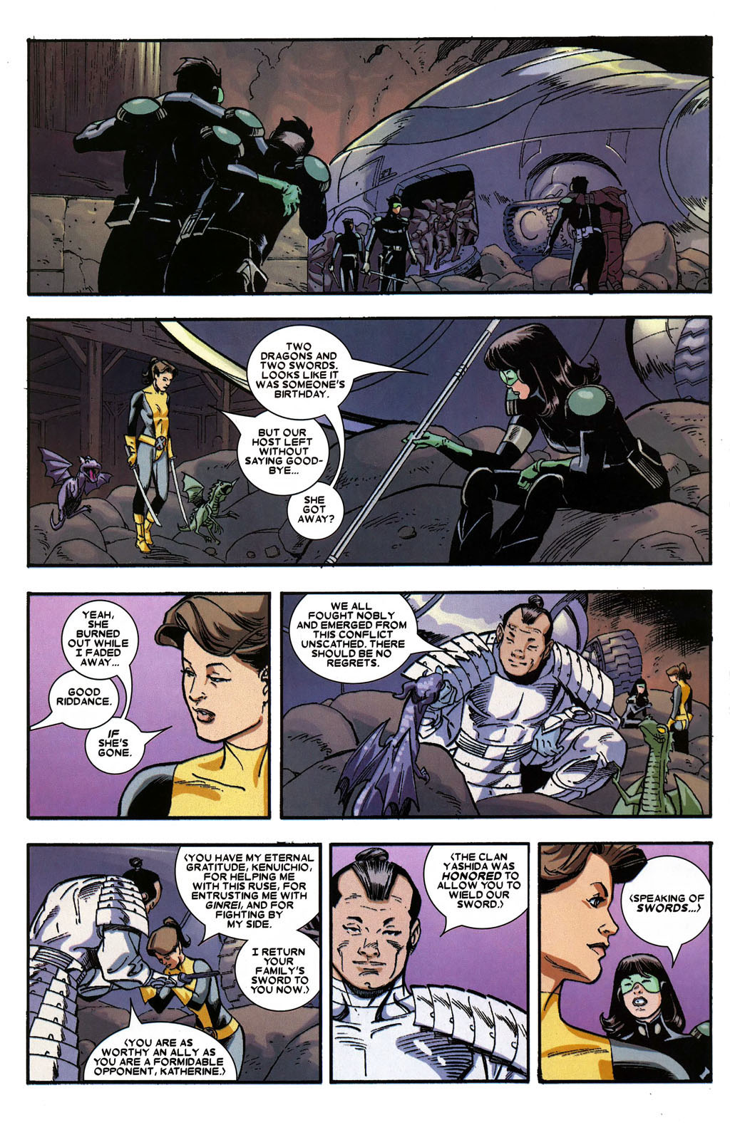 Read online X-Men: Kitty Pryde - Shadow & Flame comic -  Issue #5 - 24