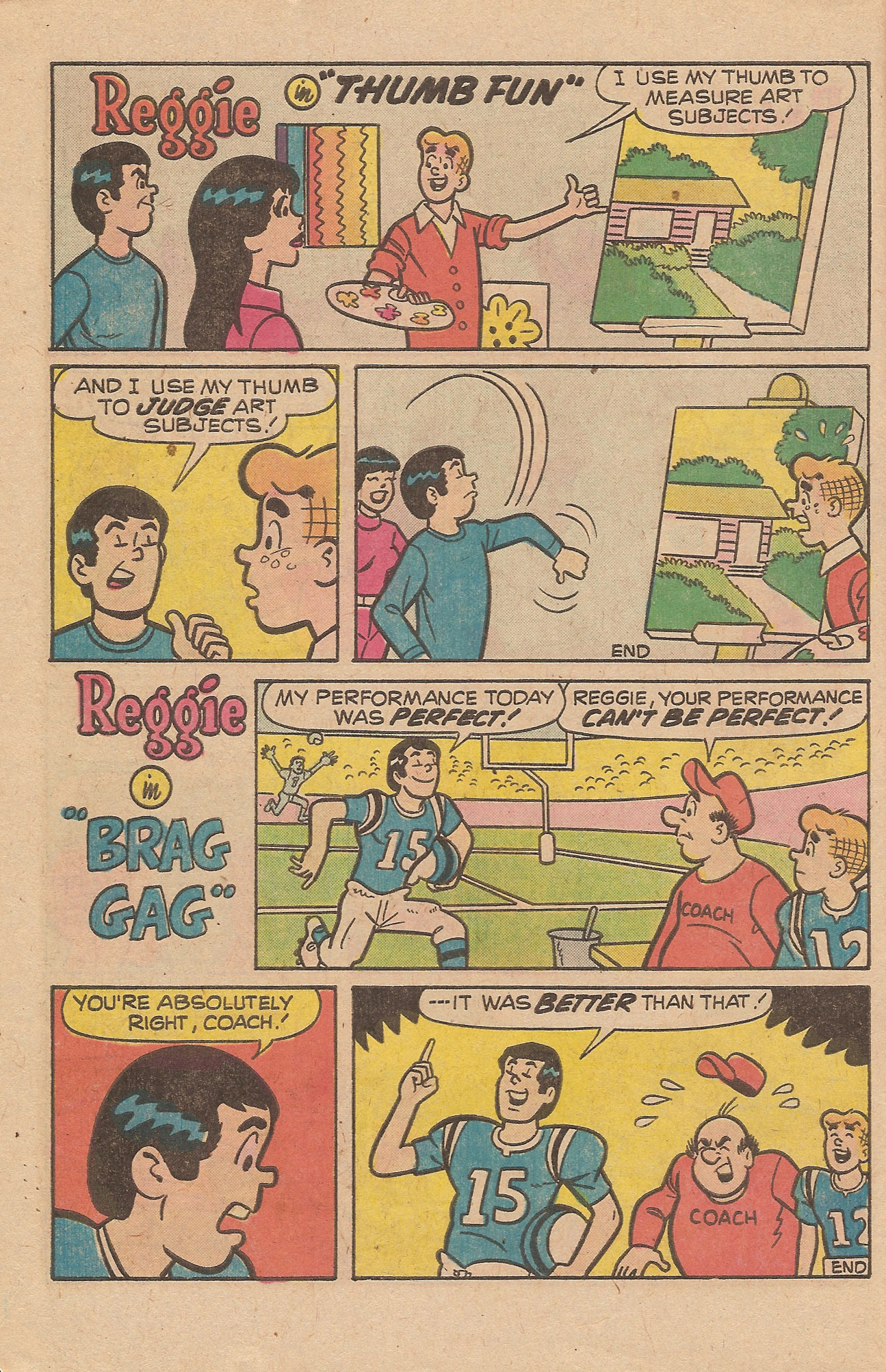 Read online Reggie's Wise Guy Jokes comic -  Issue #40 - 6