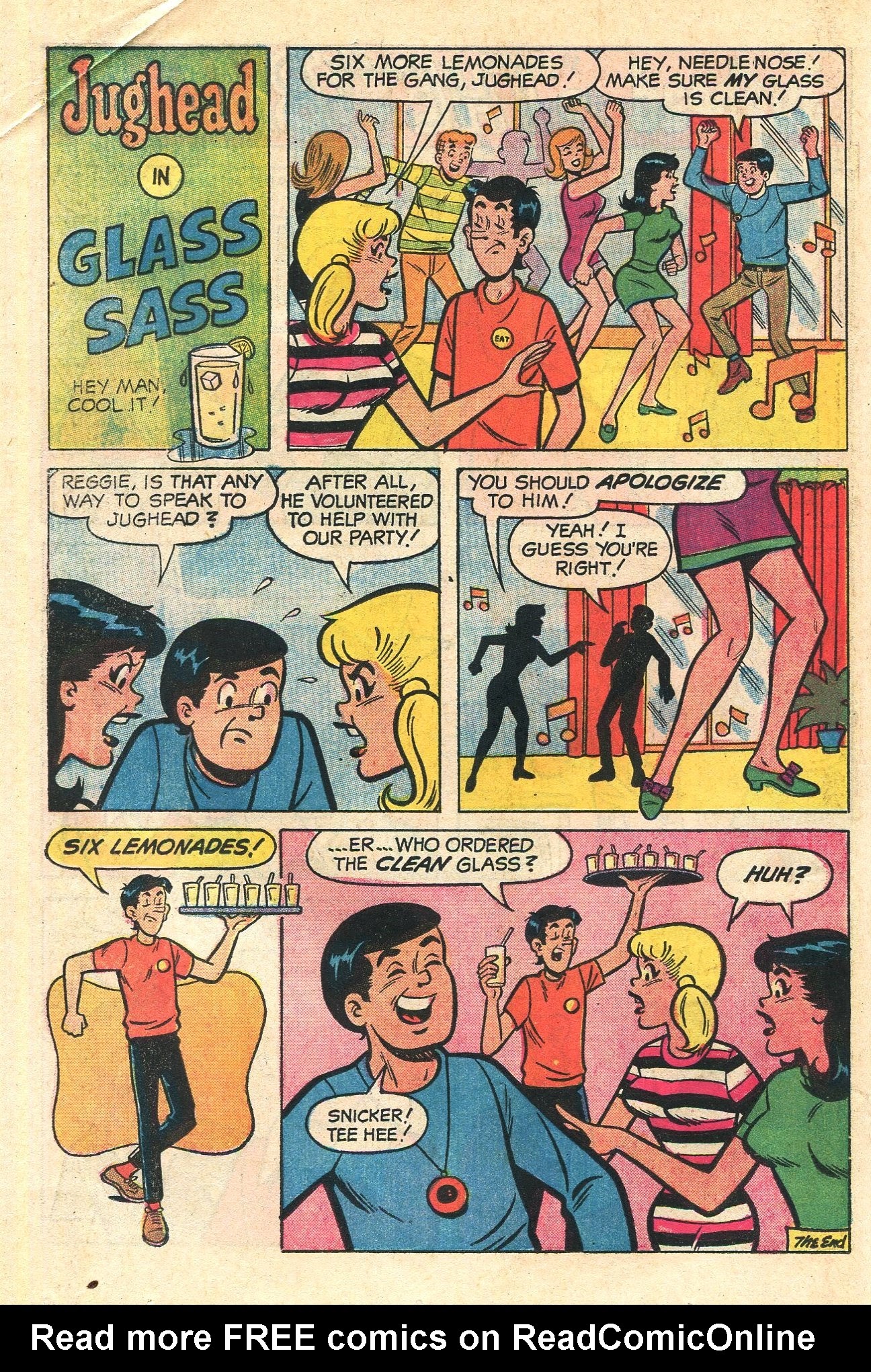 Read online Jughead's Jokes comic -  Issue #37 - 30