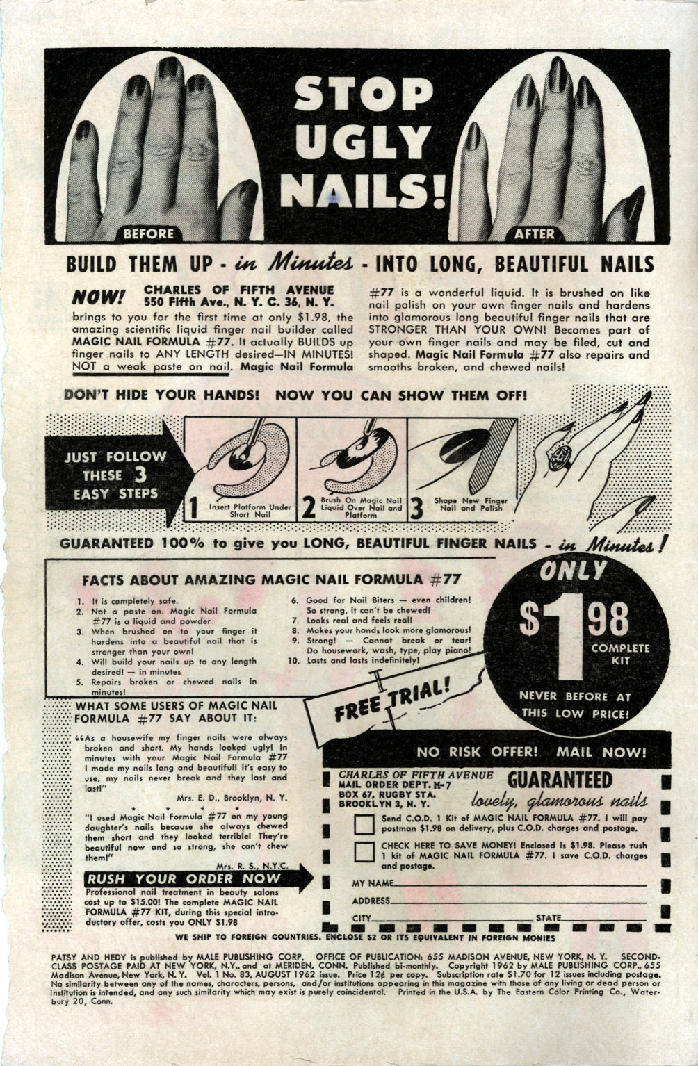 Read online Patsy and Hedy comic -  Issue #83 - 2