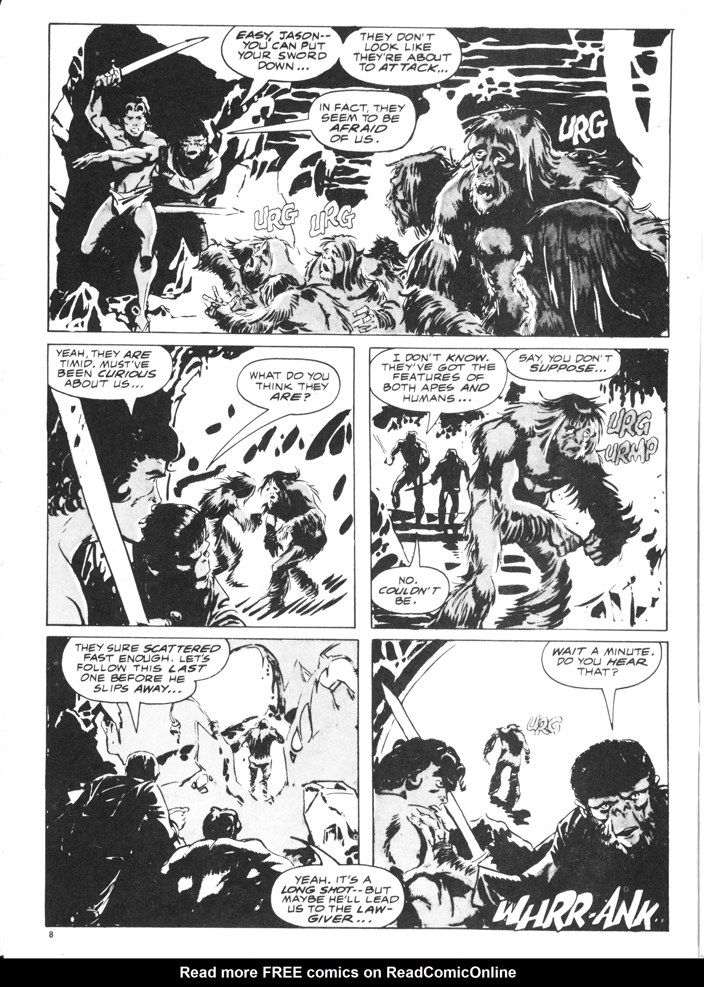 Read online Planet of the Apes (1974) comic -  Issue #15 - 8