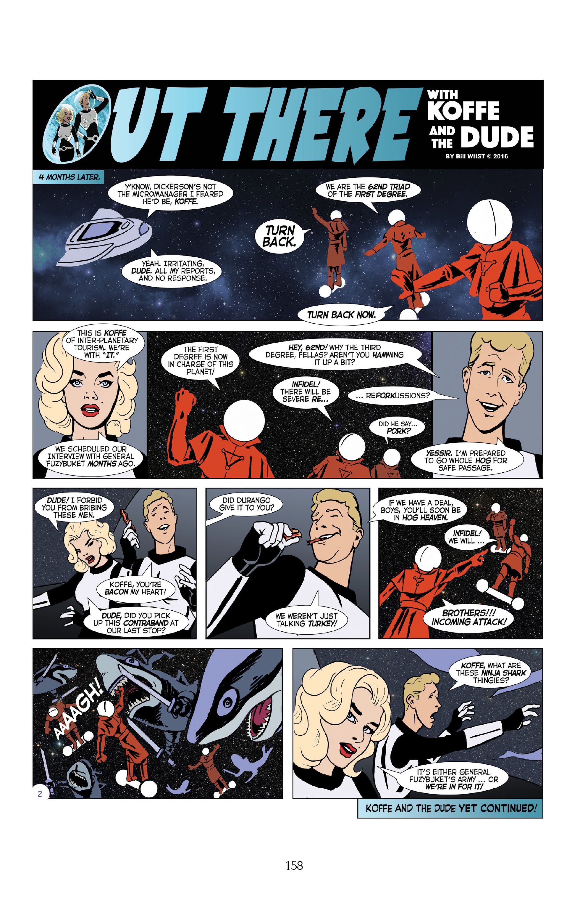 Read online Nexus Newspaper Strips: The Coming of Gourmando comic -  Issue # TPB (Part 2) - 57