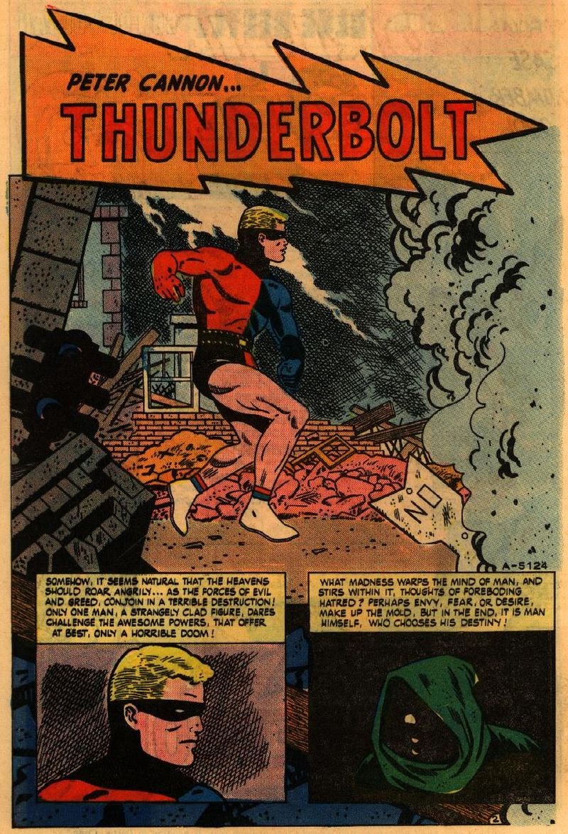 Read online Thunderbolt comic -  Issue #1 - 3