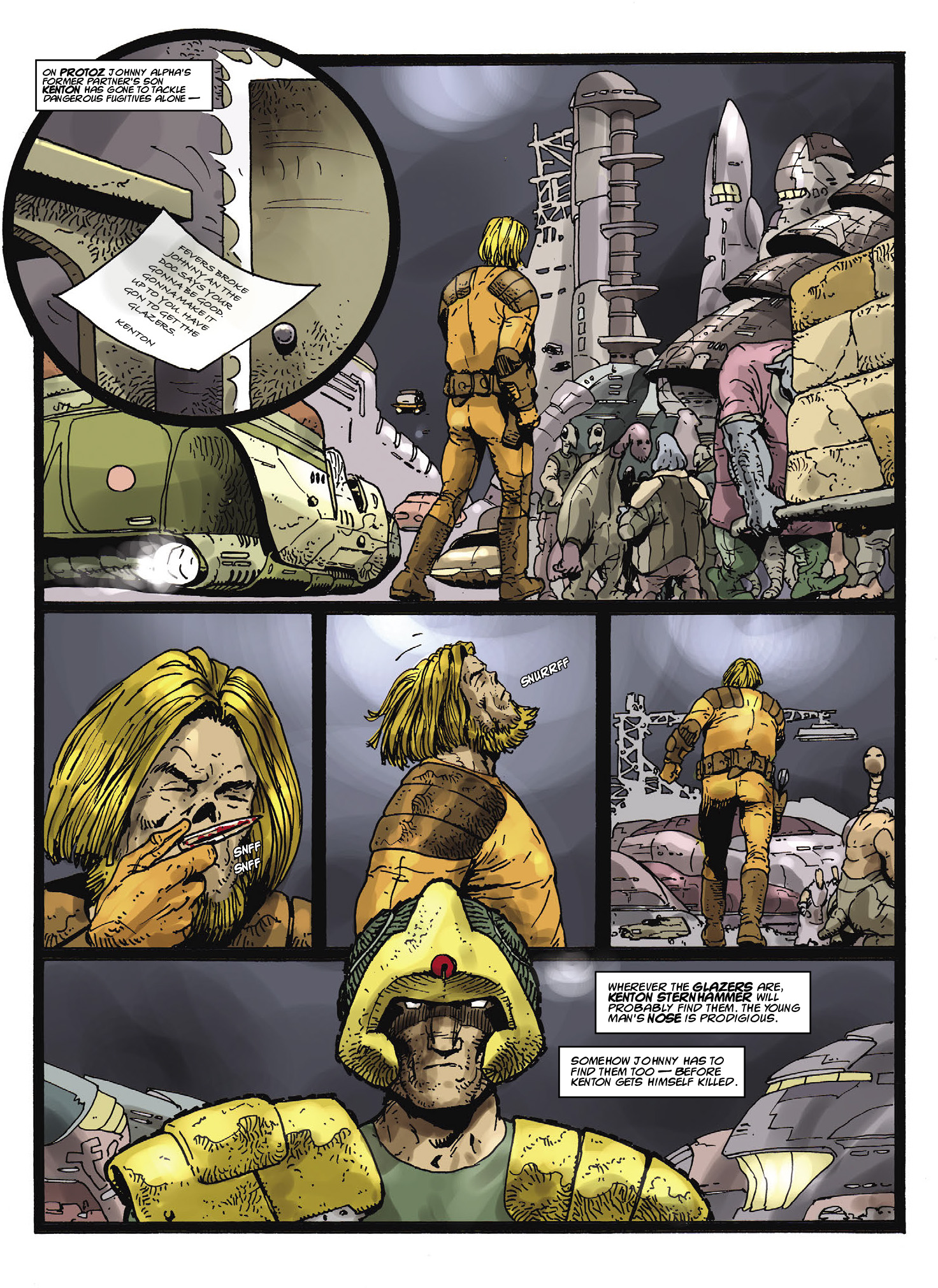 Read online Strontium Dog: The Son comic -  Issue # TPB - 35