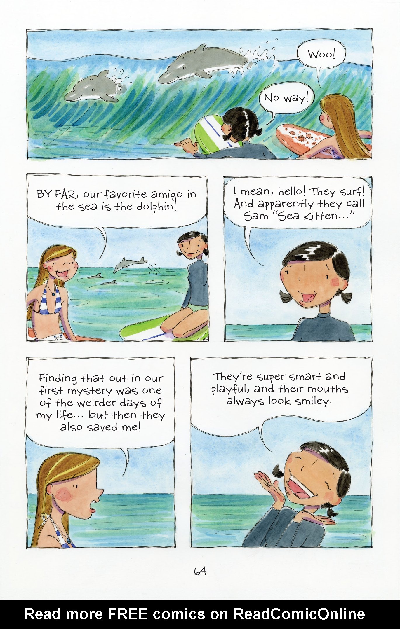 Read online The Science of Surfing: A Surfside Girls Guide to the Ocean comic -  Issue # TPB - 64