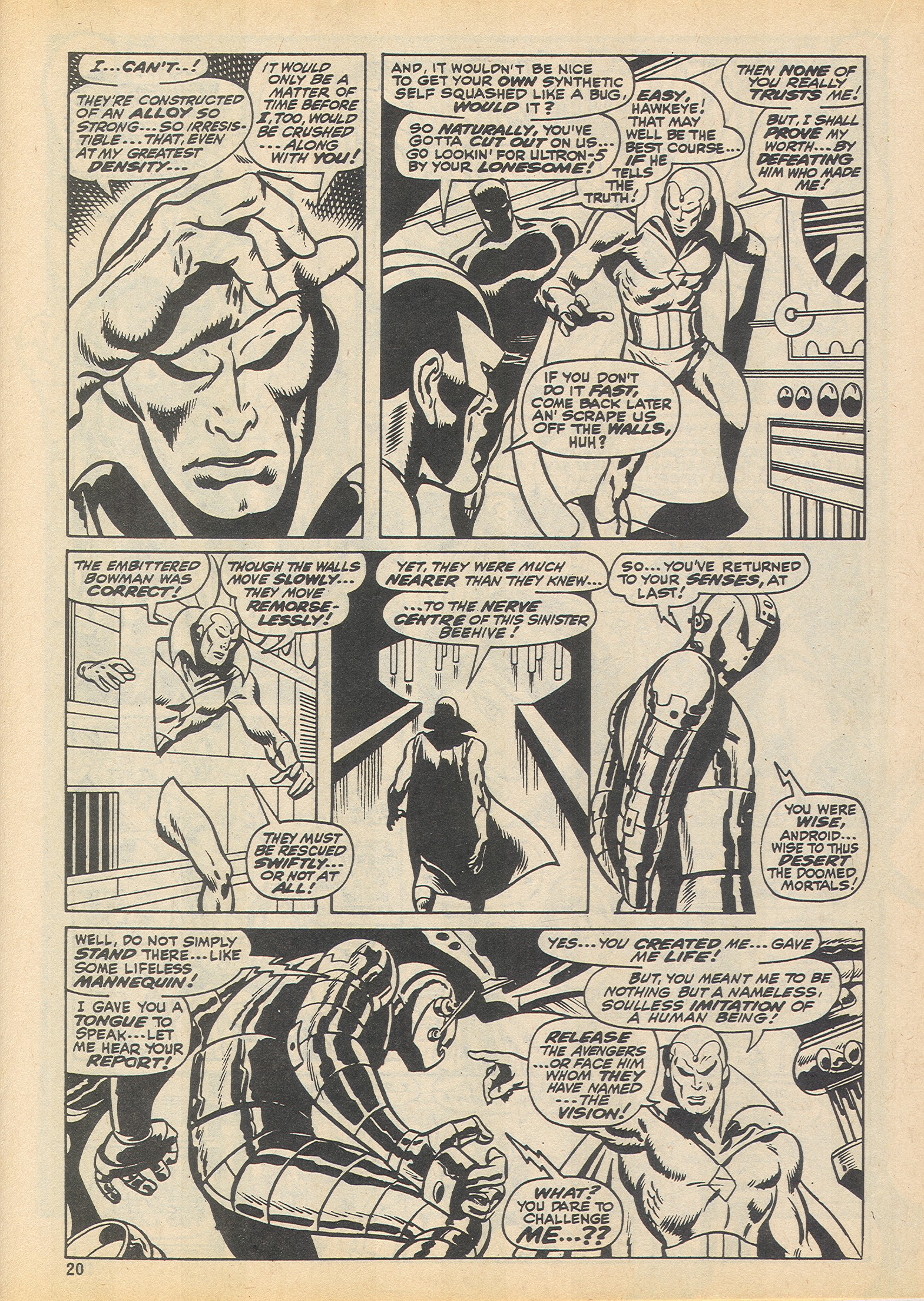 Read online The Avengers (1973) comic -  Issue #83 - 20