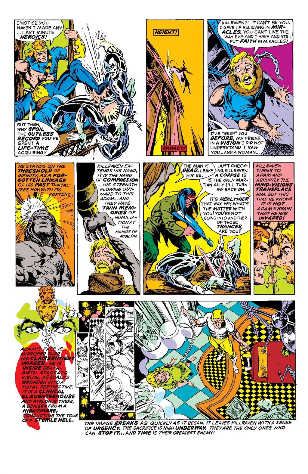 Read online Killraven Epic Collection: Warrior of the Worlds comic -  Issue # TPB (Part 2) - 92
